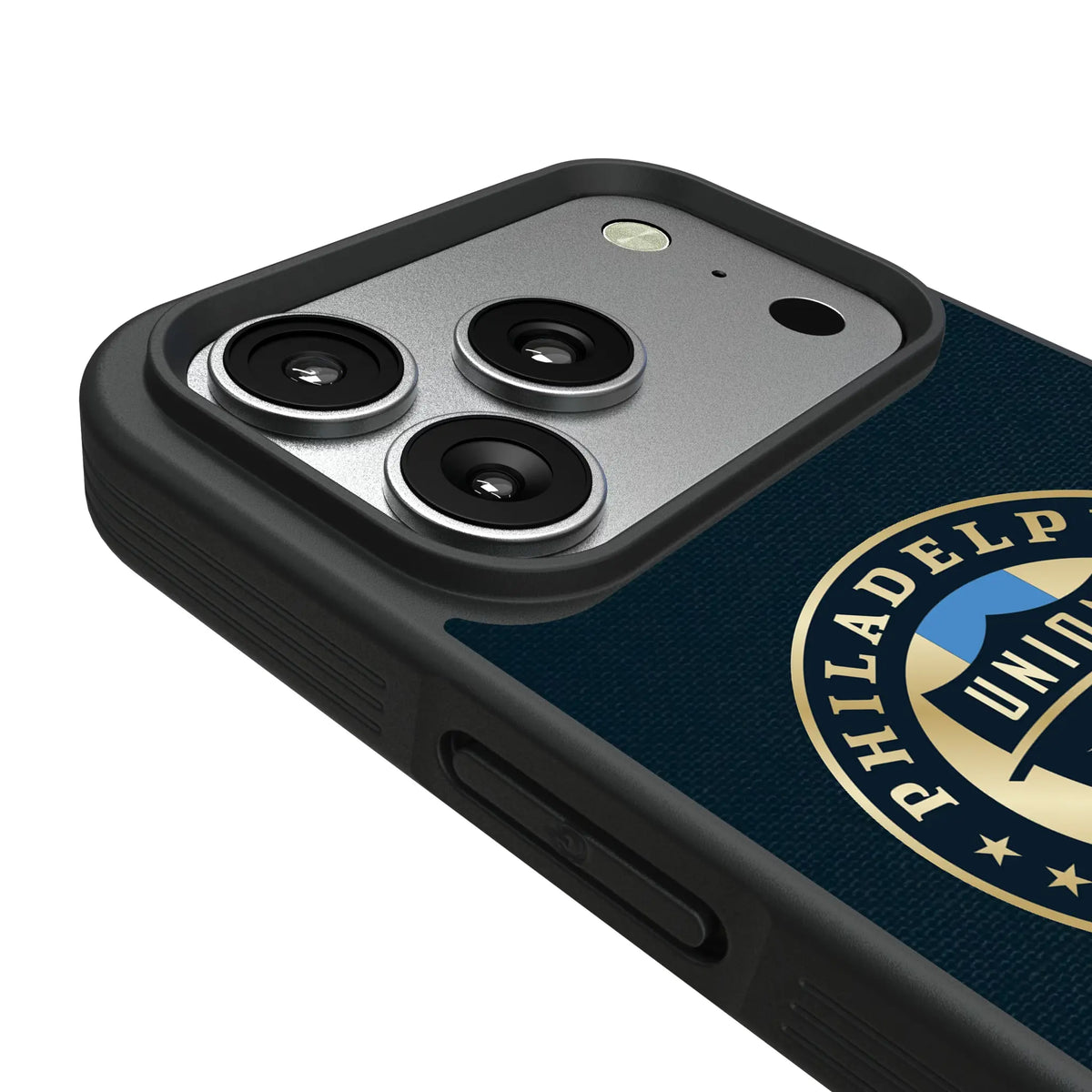 Philadelphia Union Endzone Solid iPhone Bump Phone Case for Apple iPhone - Detail#Device_iPhone 17 Pro