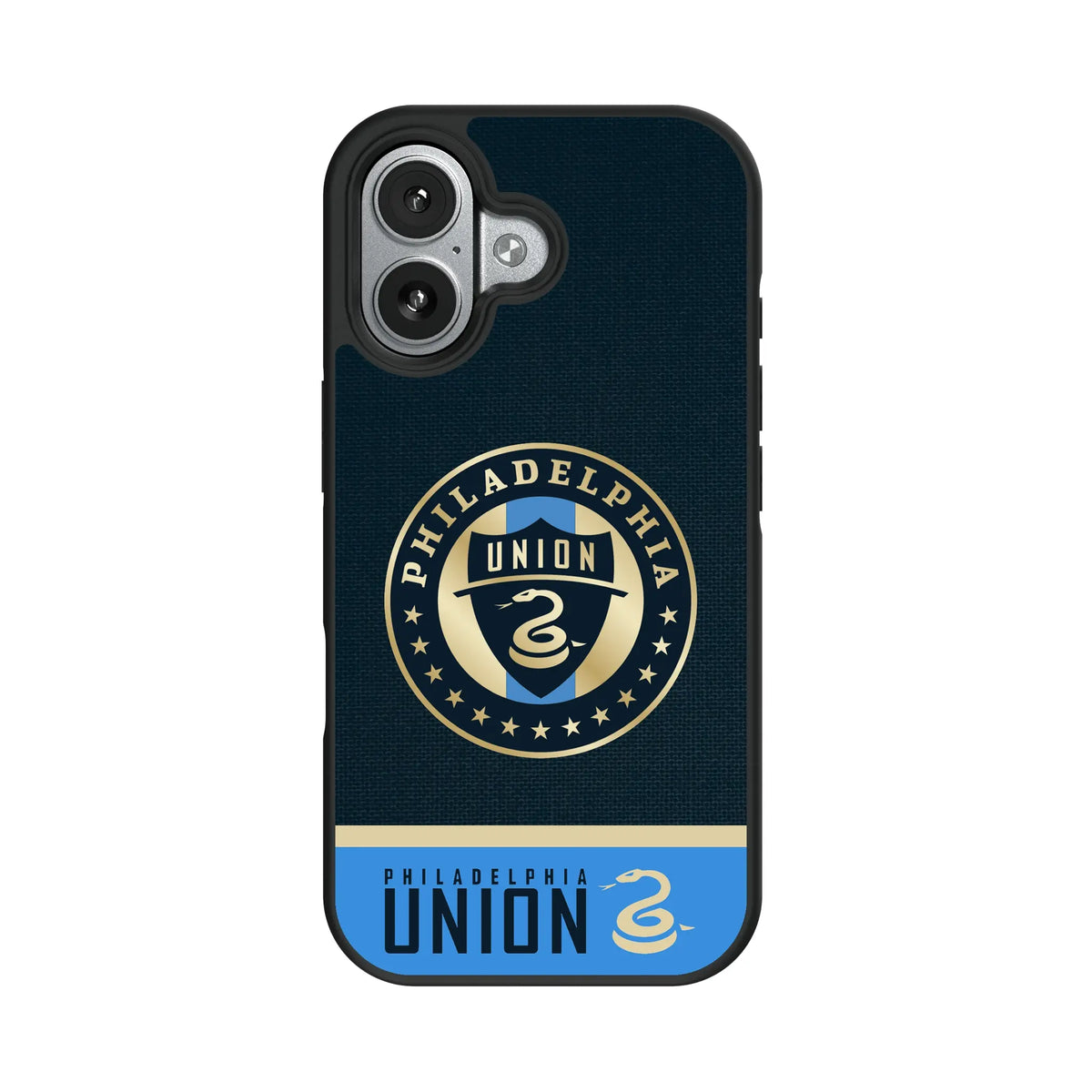 Philadelphia Union Endzone Solid iPhone Bump Phone Case for Apple iPhone#Device_iPhone 17