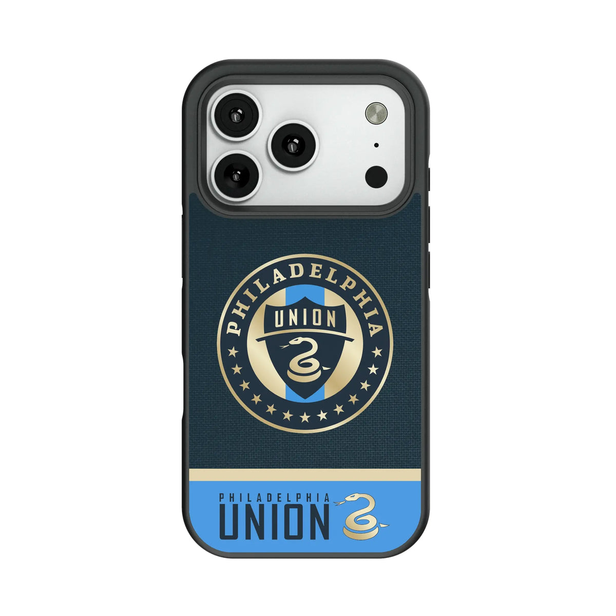 Philadelphia Union Endzone Solid Bump Phone Case for Apple iPhone