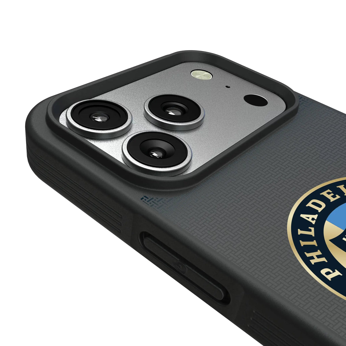 Philadelphia Union Linen iPhone Bump Phone Case for Apple iPhone - Detail#Device_iPhone 17 Pro