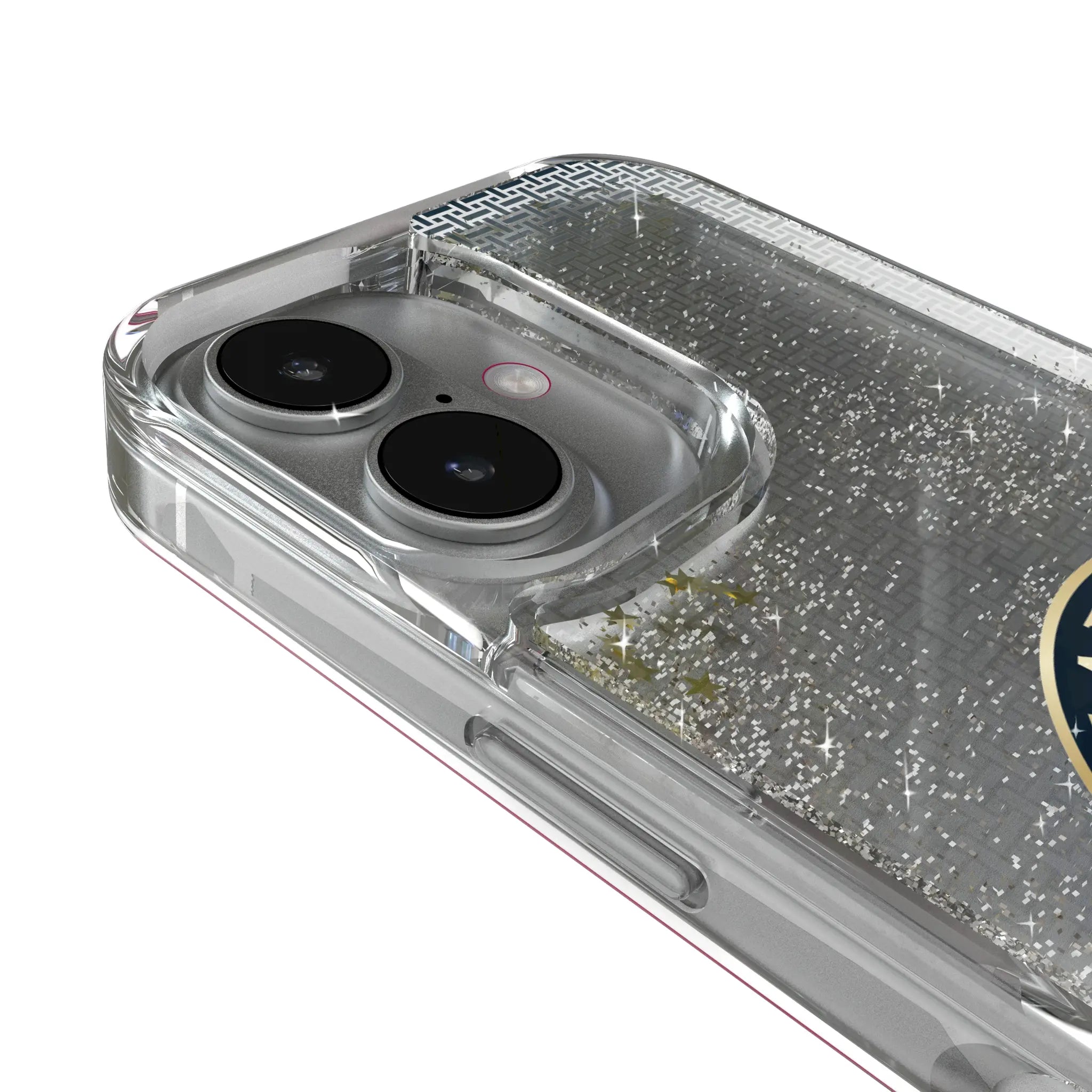 Philadelphia Union Linen iPhone Glitter Phone Case for Apple iPhone - Detail