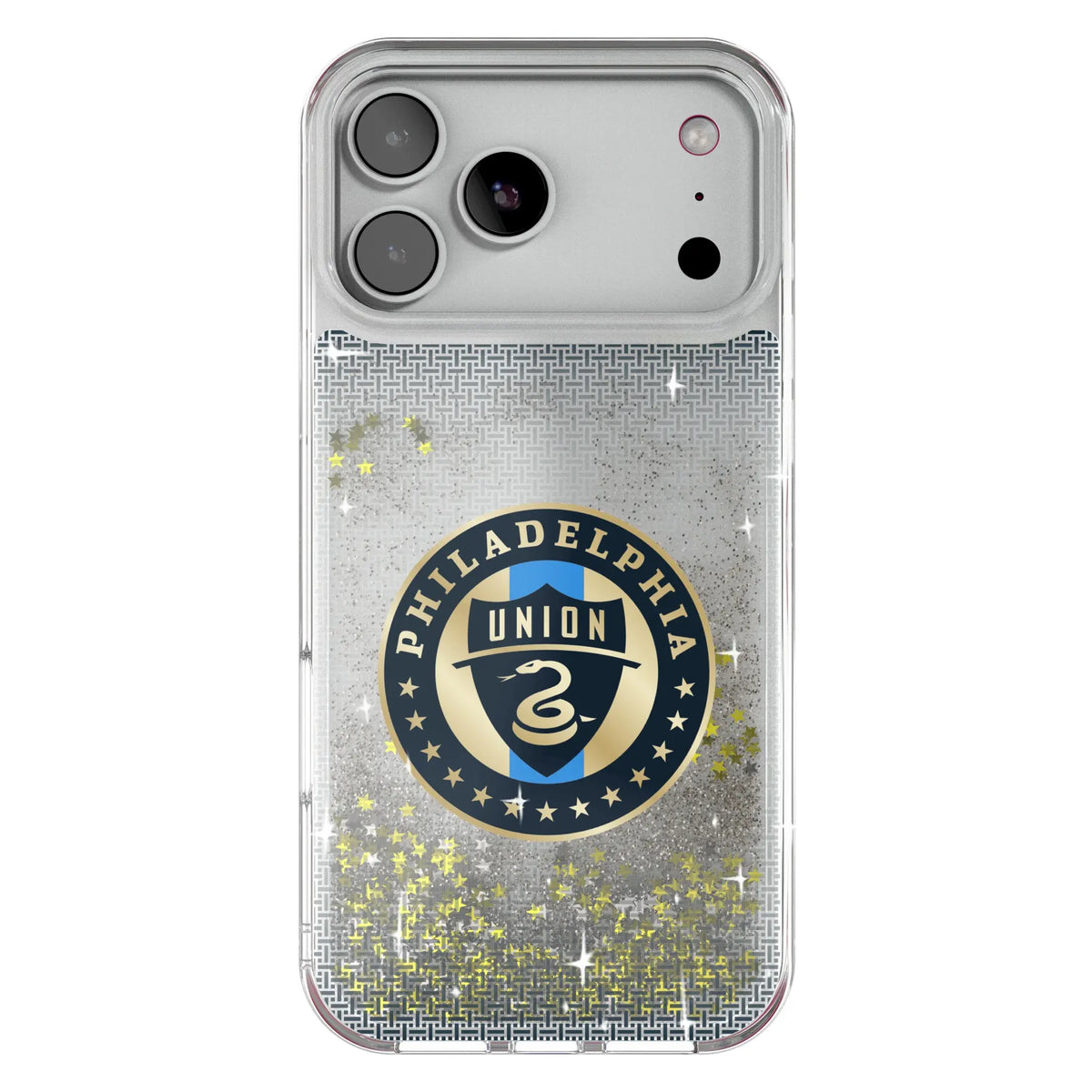 Philadelphia Union Linen Glitter Phone Case for Apple iPhone