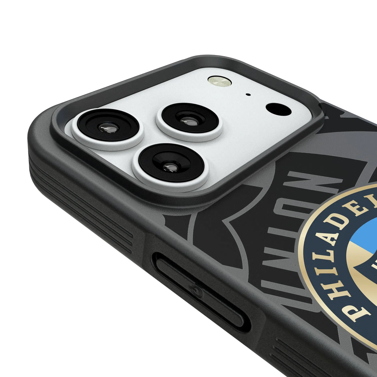 Philadelphia Union Monocolor Tilt iPhone Bump Phone Case for Apple iPhone - Detail#Device_iPhone 18 Pro