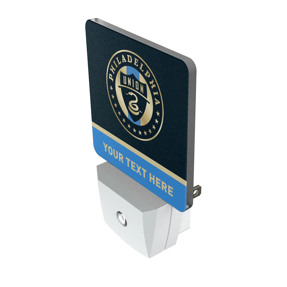 Philadelphia Union Personalized Endzone Solid Night Light 2-Pack - Isometric View