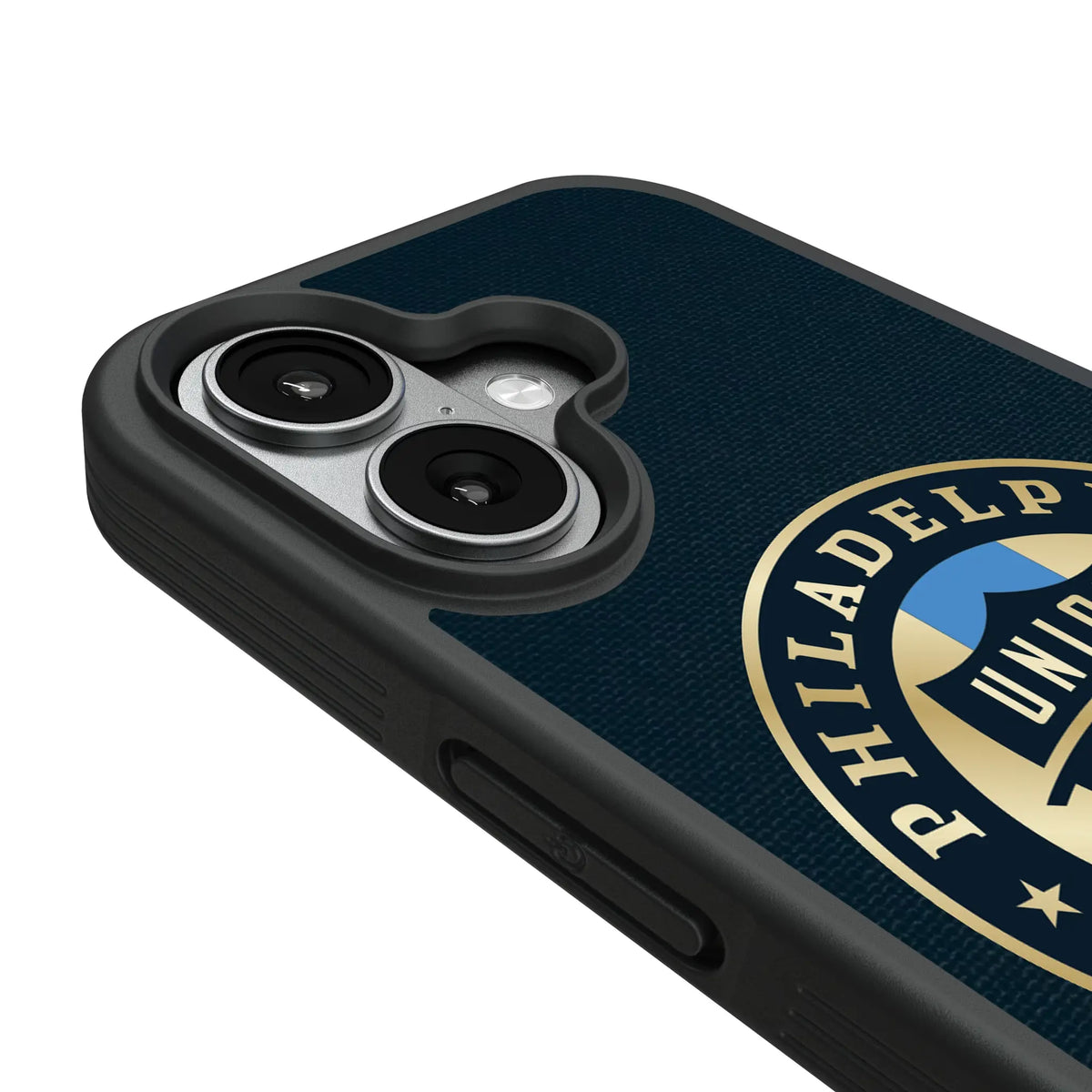 Philadelphia Union Personalized Stripe iPhone Bump Phone Case for Apple iPhone - Detail#Device_iPhone 17