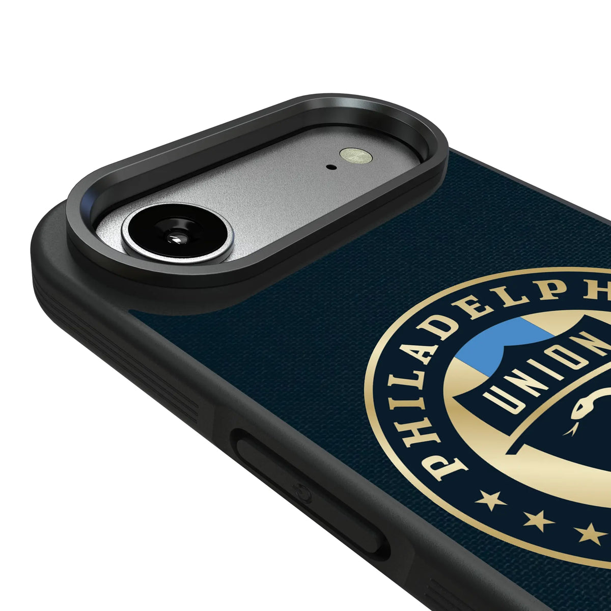 Philadelphia Union Personalized Stripe iPhone Bump Phone Case for Apple iPhone - Detail#Device_iPhone Air