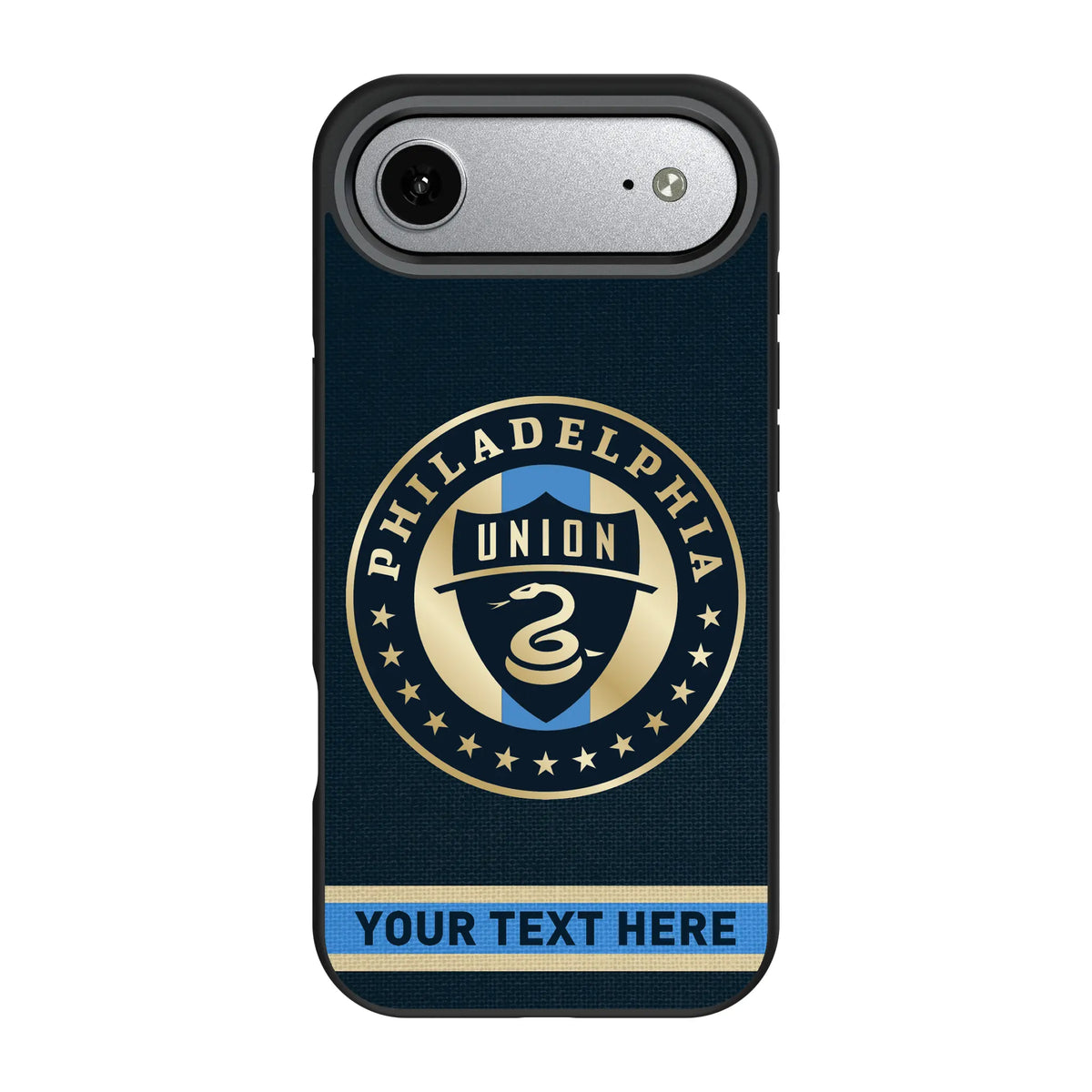 Philadelphia Union Personalized Stripe iPhone Bump Phone Case for Apple iPhone#Device_iPhone Air