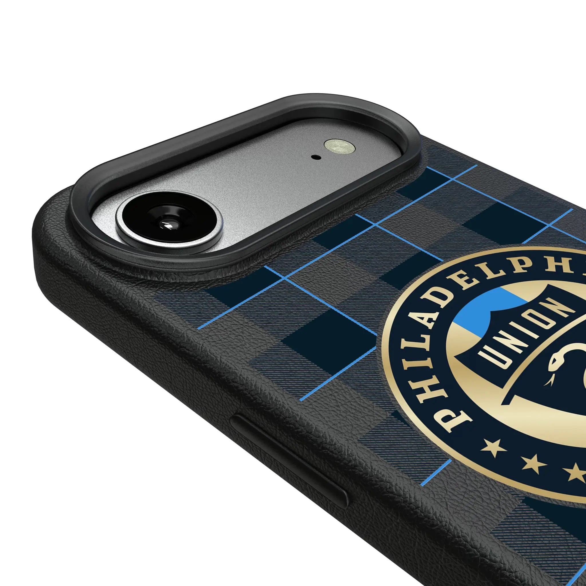 Philadelphia Union Plaid iPhone MagSafe Compatible Phone Case for Apple iPhone - Detail#Device_iPhone Air