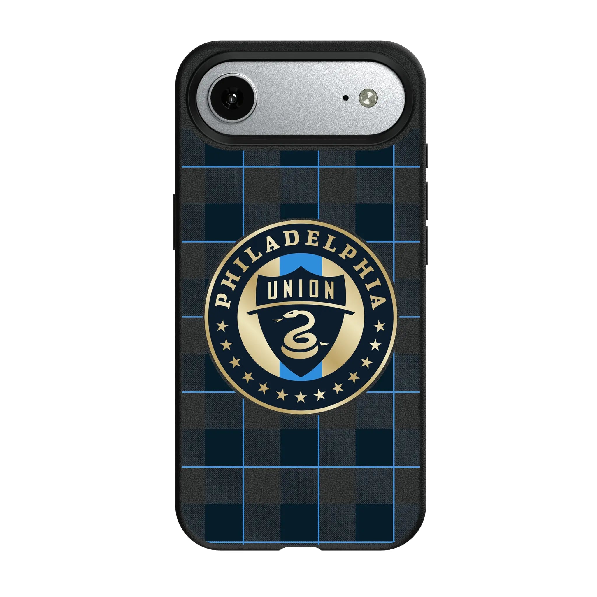 Philadelphia Union Plaid iPhone MagSafe Compatible Phone Case for Apple iPhone#Device_iPhone Air