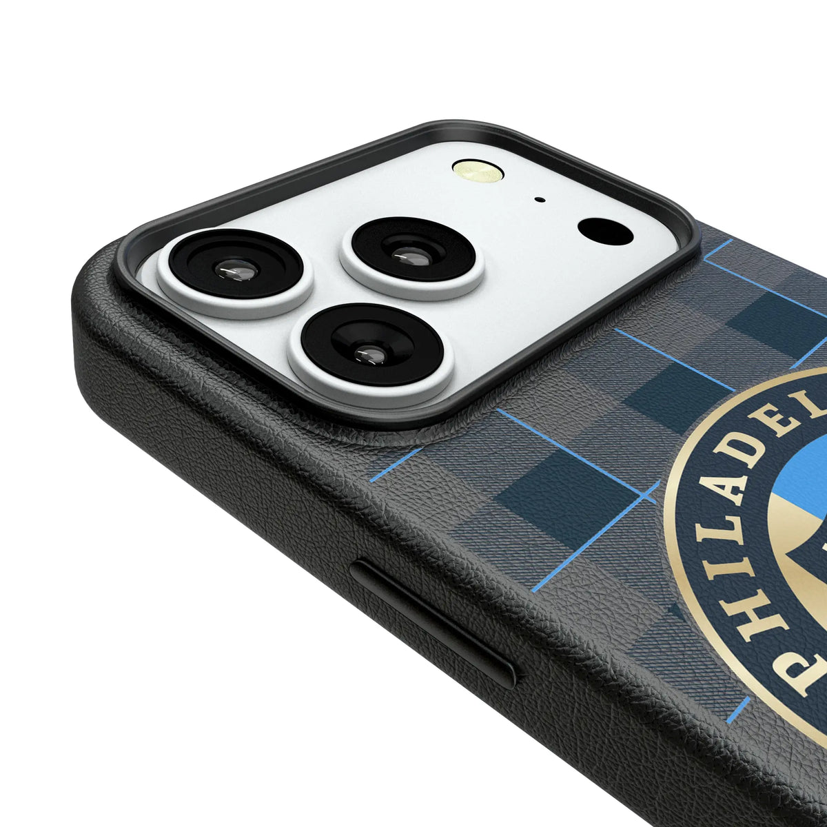 Philadelphia Union Plaid iPhone MagSafe Compatible Phone Case for Apple iPhone - Detail#Device_iPhone 18 Pro