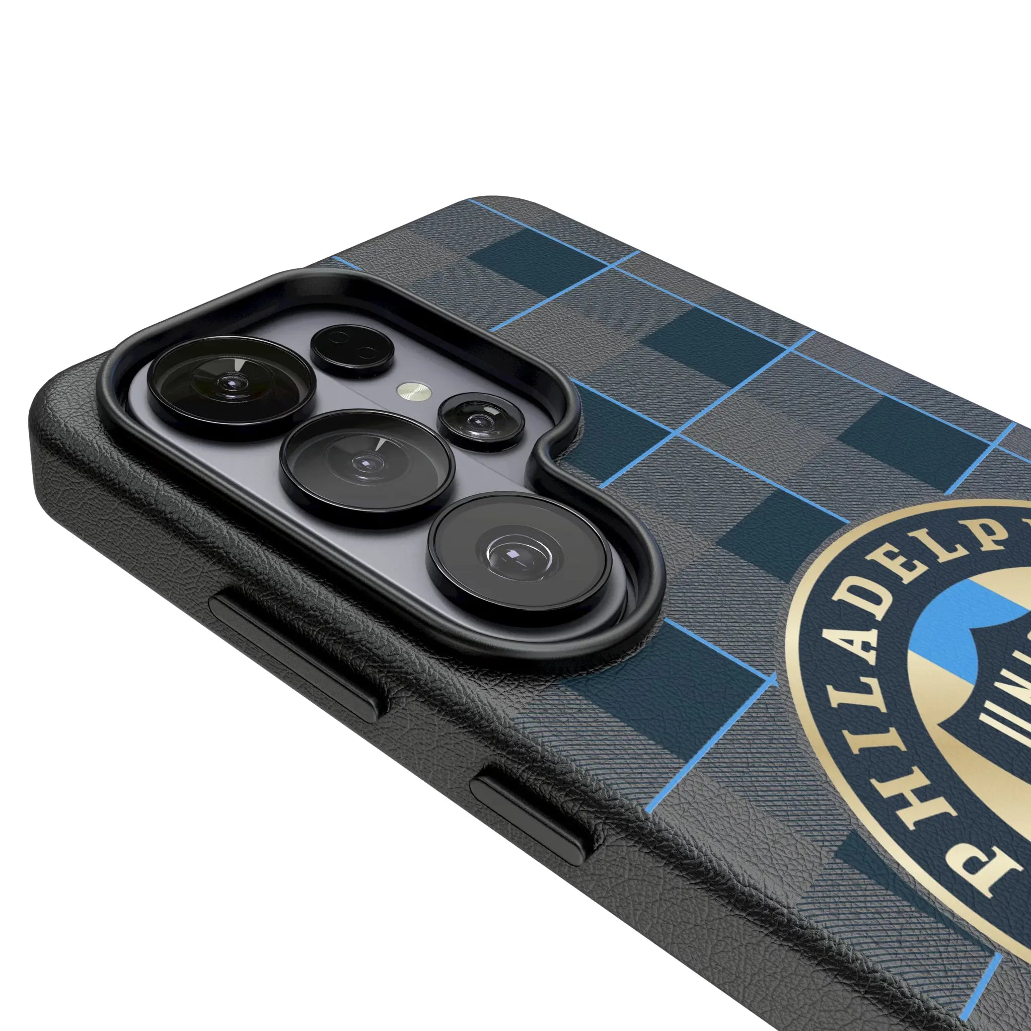 Philadelphia Union Plaid Galaxy MagSafe Compatible Phone Case for Samsung Galaxy - Detail#Device_Galaxy S26 Ultra