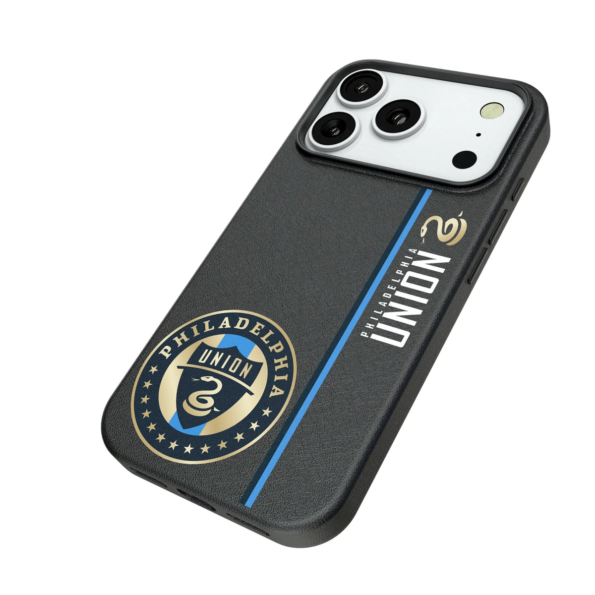 Philadelphia Union Sidebar iPhone MagSafe Compatible Phone Case for Apple iPhone - Isometric View#Device_iPhone 18 Pro