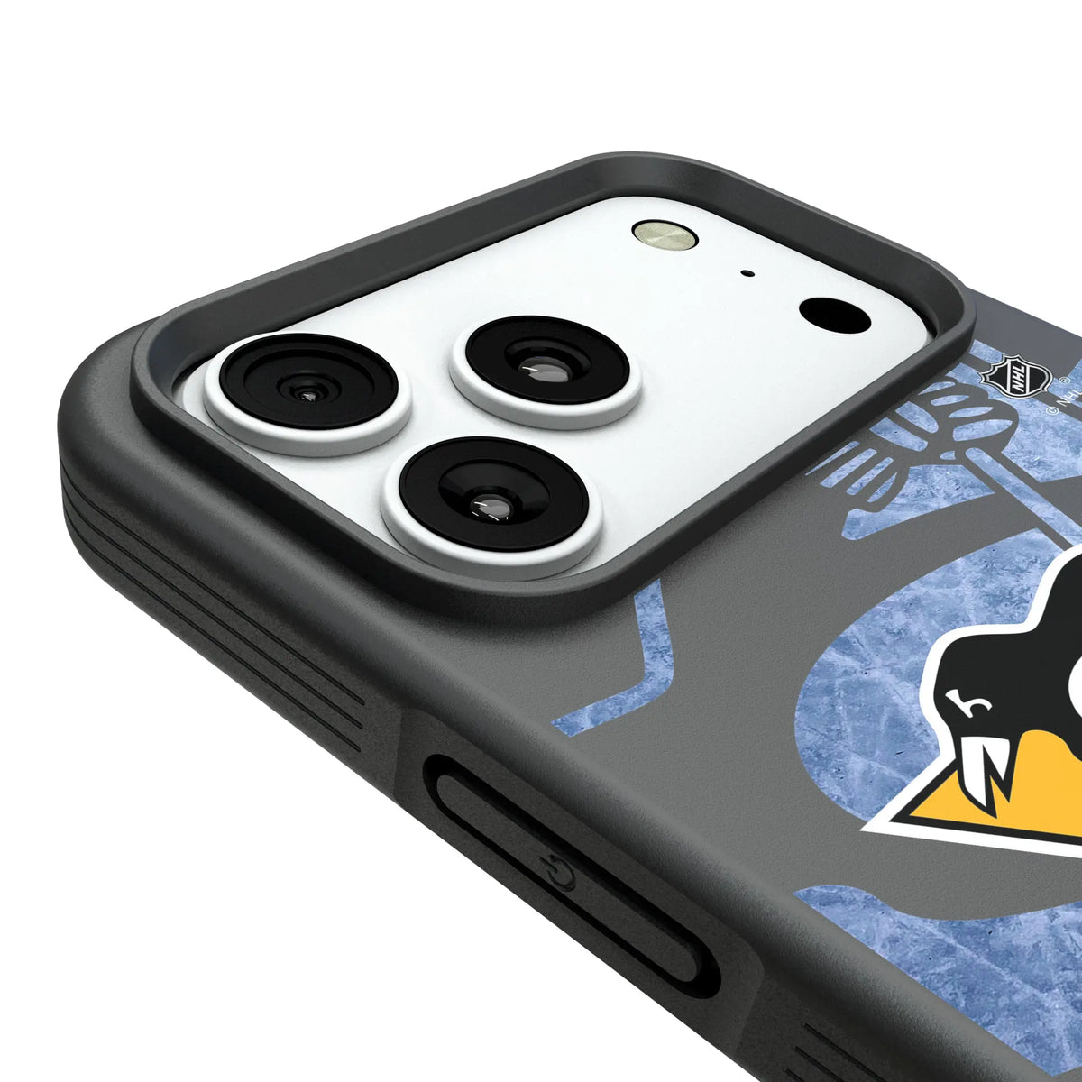 Pittsburgh Penguins Ice Tilt iPhone Bump Phone Case for Apple iPhone - Detail#Device_iPhone 18 Pro Max