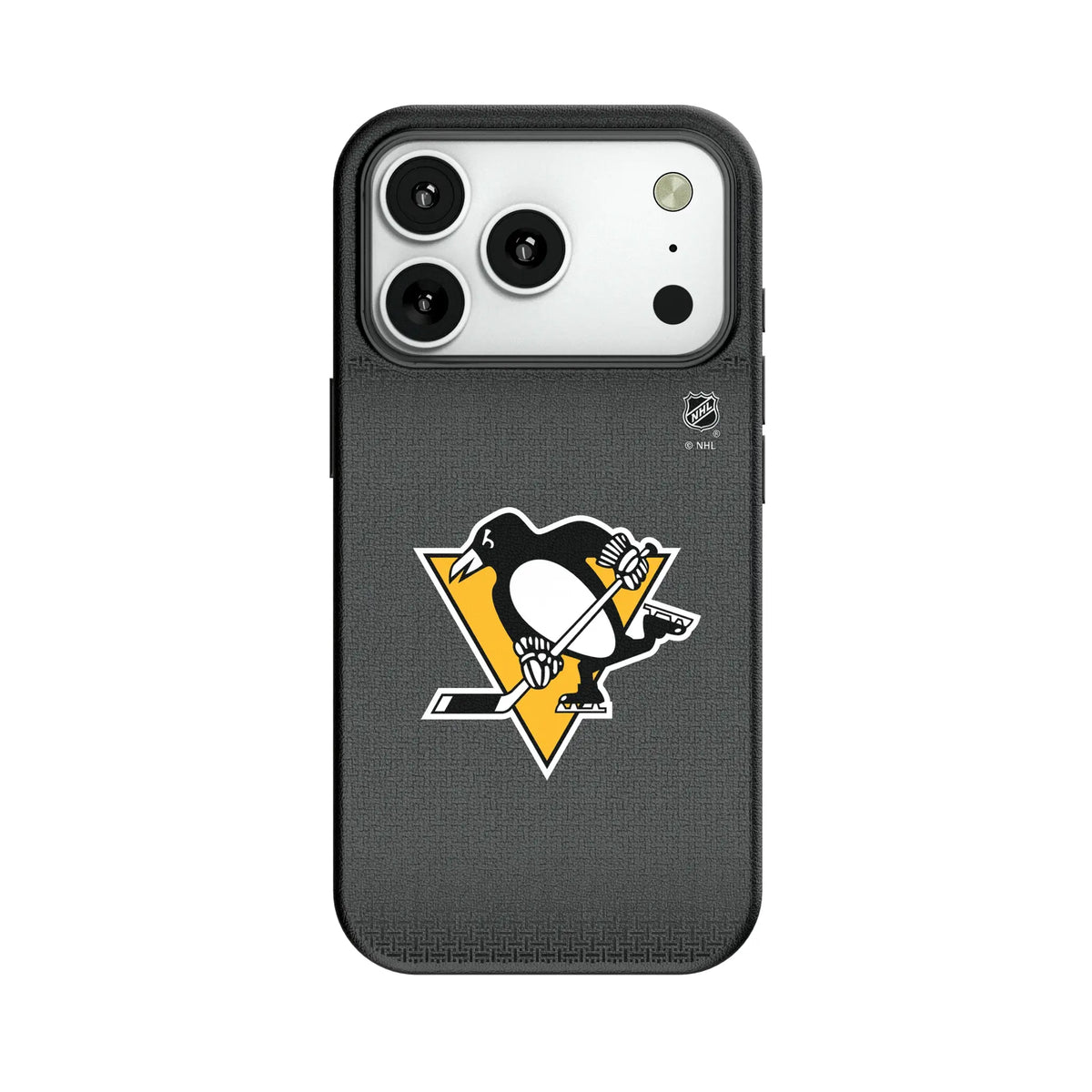 Pittsburgh Penguins Linen MagSafe Compatible Phone Case for Apple iPhone