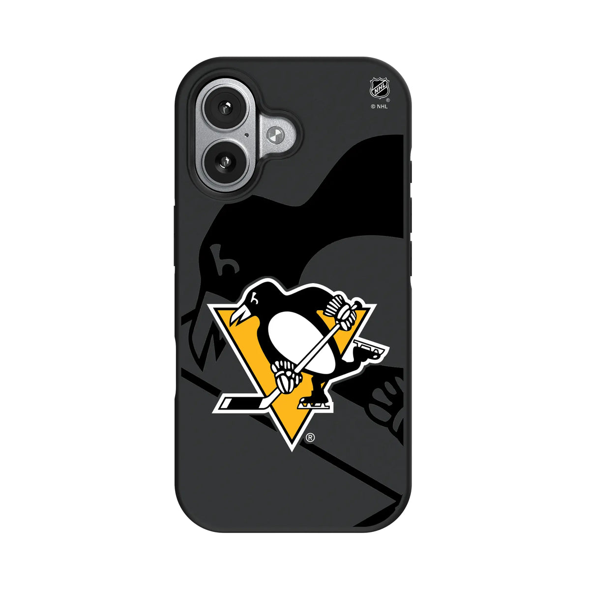 Pittsburgh Penguins Monocolor Tilt iPhone Bump Phone Case for Apple iPhone#Device_iPhone 17