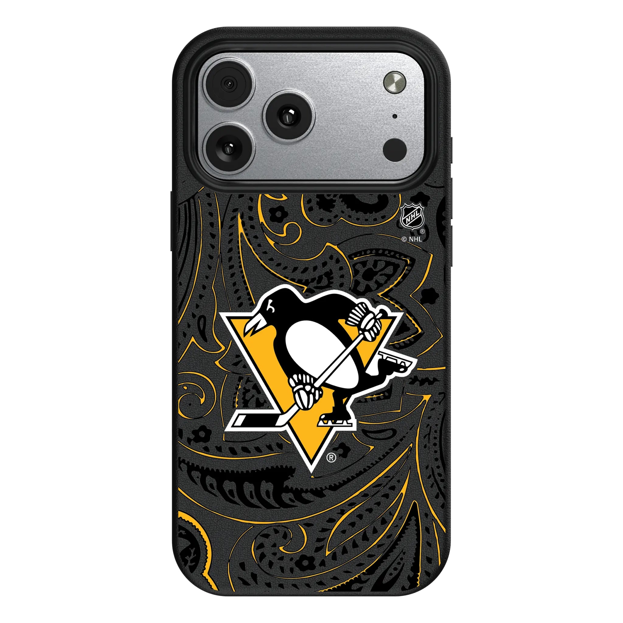 Pittsburgh Penguins Paisley iPhone MagSafe Compatible Phone Case for Apple iPhone#Device_iPhone 17 Pro Max