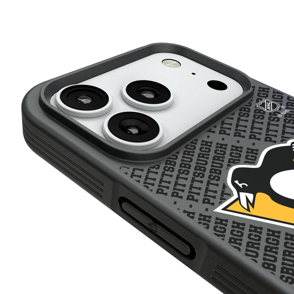Pittsburgh Penguins Personalized EndZone Plus iPhone Bump Phone Case for Apple iPhone - Detail#Device_iPhone 18 Pro