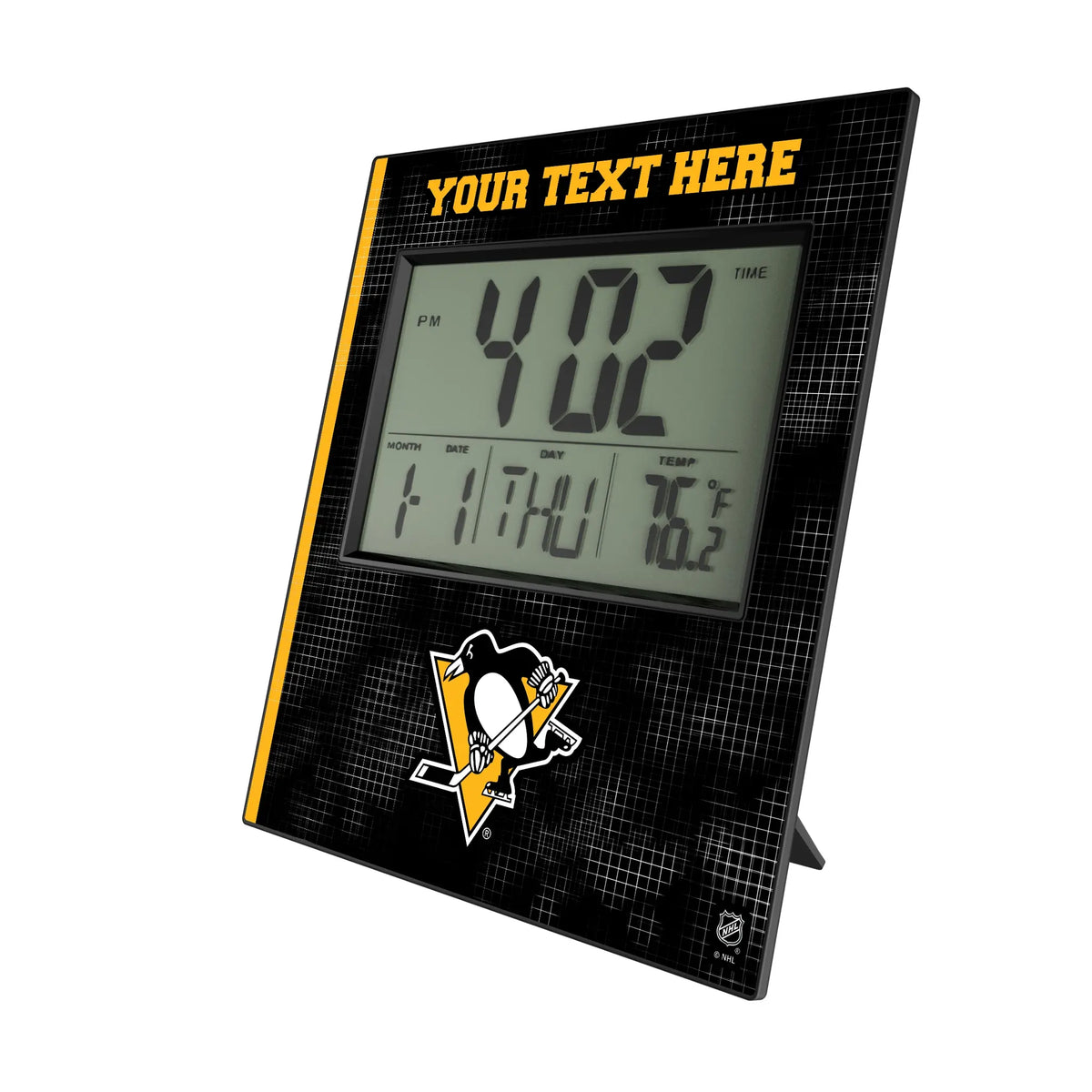 Pittsburgh Penguins Personalized Hatch Wall Clock