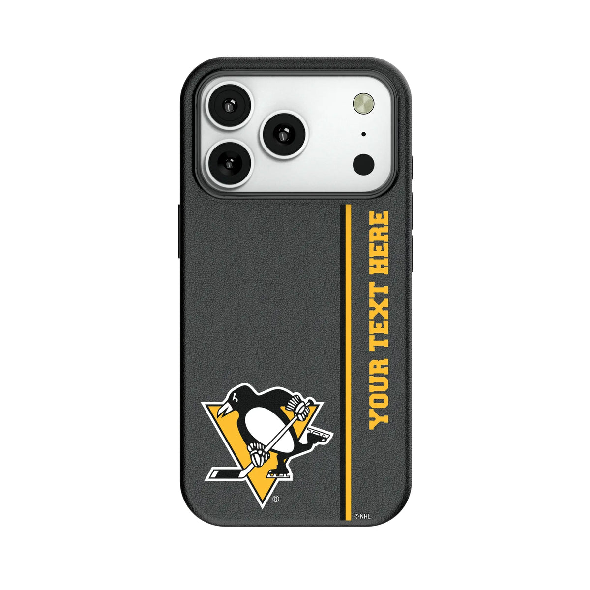 Pittsburgh Penguins Personalized Sidebard MagSafe Compatible Phone Case for Apple iPhone