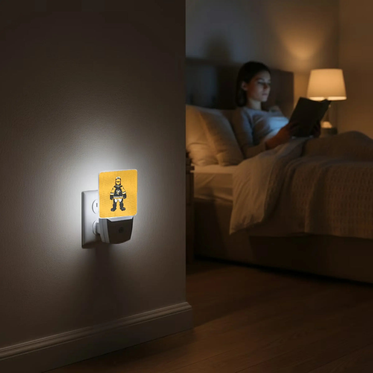 Pittsburgh Penguins Solid Night Light 2-Pack - Lifestyle