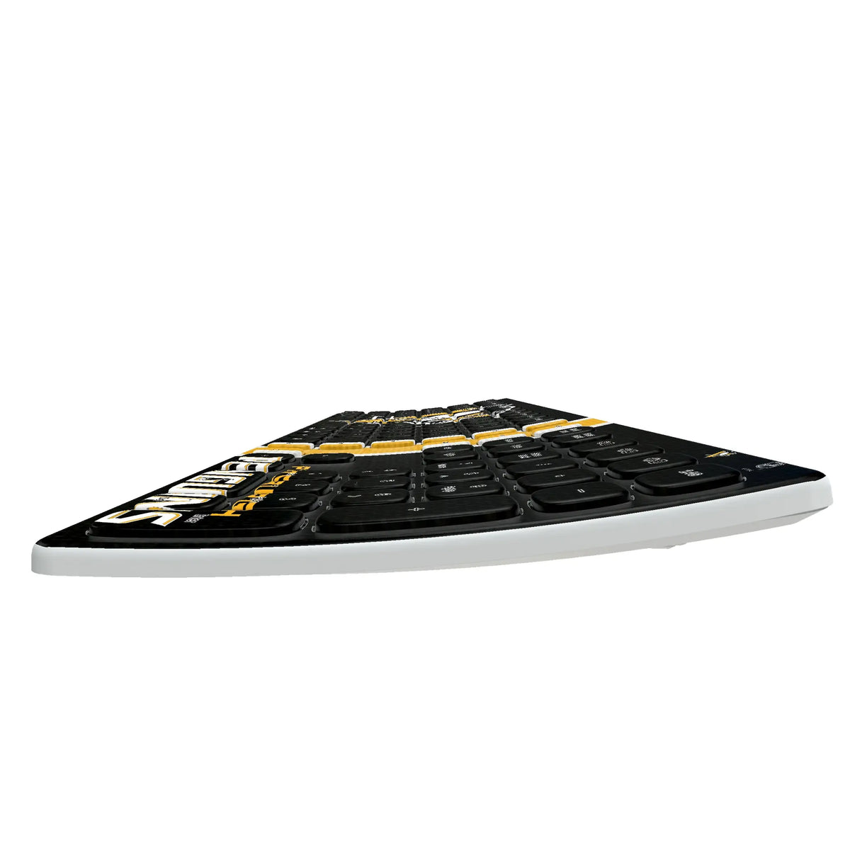 Pittsburgh Penguins Stripe KKB605 Curved Wireless Keyboard