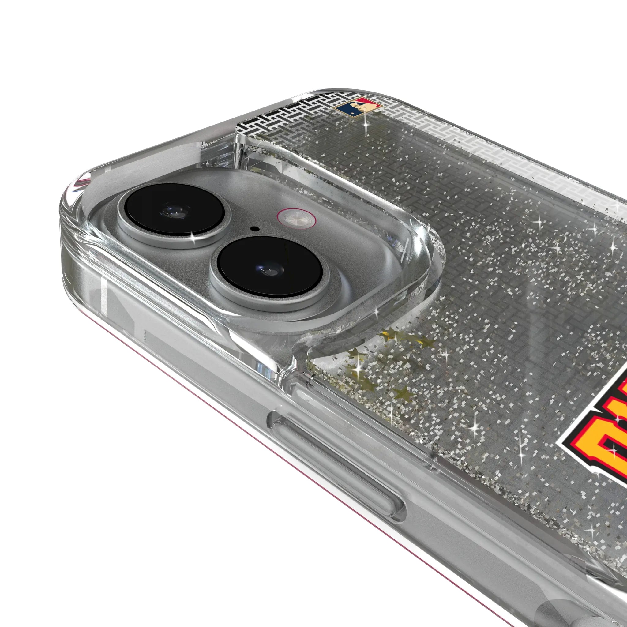 Pittsburgh Pirates 1997-2013 - Cooperstown Collection Linen iPhone Glitter Phone Case for Apple iPhone - Detail