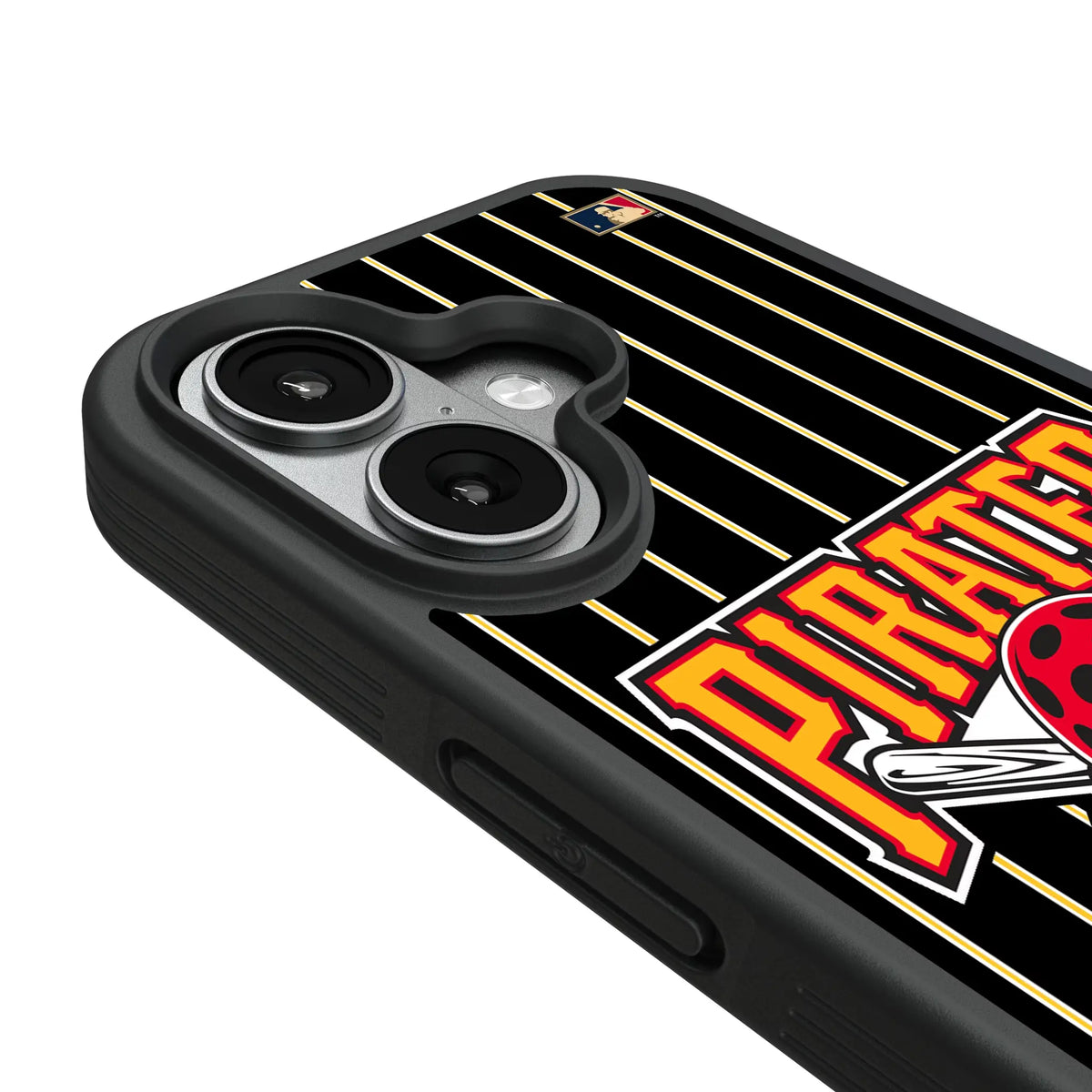 Pittsburgh Pirates 1997-2013 - Cooperstown Collection Pinstripe iPhone Bump Phone Case for Apple iPhone - Detail#Device_iPhone 17