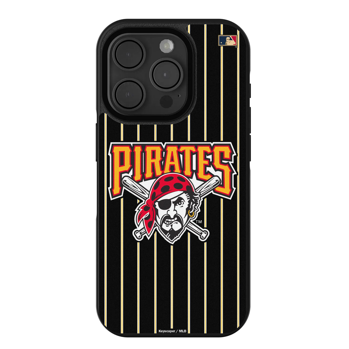 Pittsburgh Pirates 1997-2013 - Cooperstown Collection Pinstripe iPhone Bump Phone Case for Apple iPhone