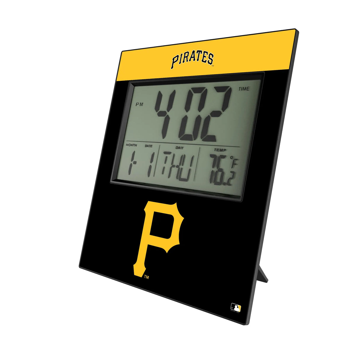 Pittsburgh Pirates Color Block Wall Clock