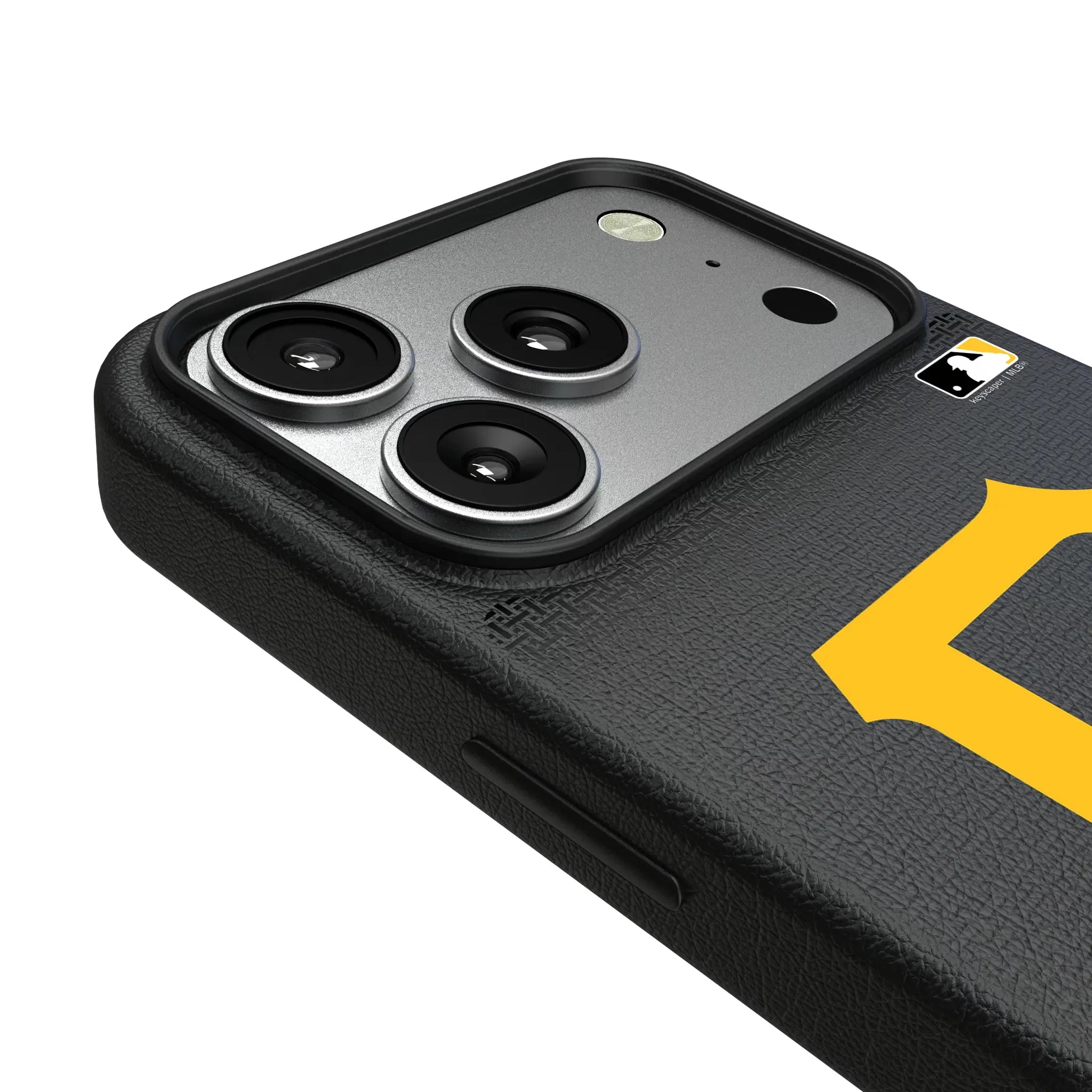 Pittsburgh Pirates Linen iPhone MagSafe Compatible Phone Case for Apple iPhone - Detail#Device_iPhone 17 Pro