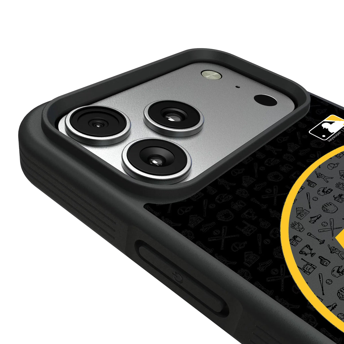 Pittsburgh Pirates Personalized Circle iPhone Bump Phone Case for Apple iPhone - Detail#Device_iPhone 17 Pro Max
