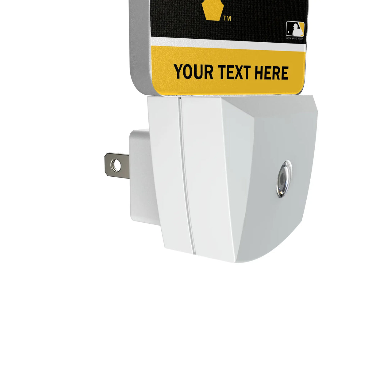 Pittsburgh Pirates Personalized Endzone Solid Night Light 2-Pack - Detail