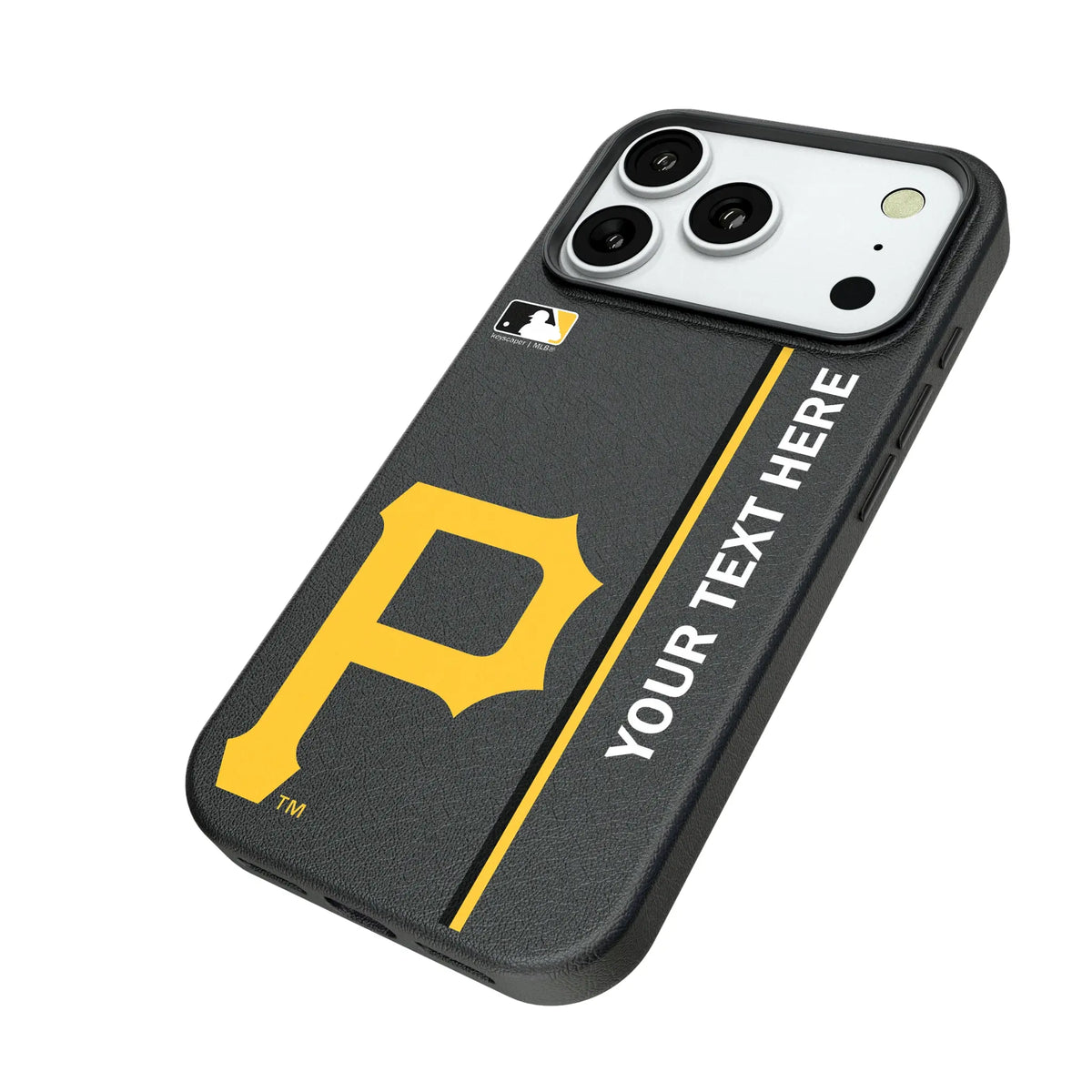 Pittsburgh Pirates Personalized Sidebard iPhone MagSafe Compatible Phone Case for Apple iPhone - Isometric View#Device_iPhone 18 Pro