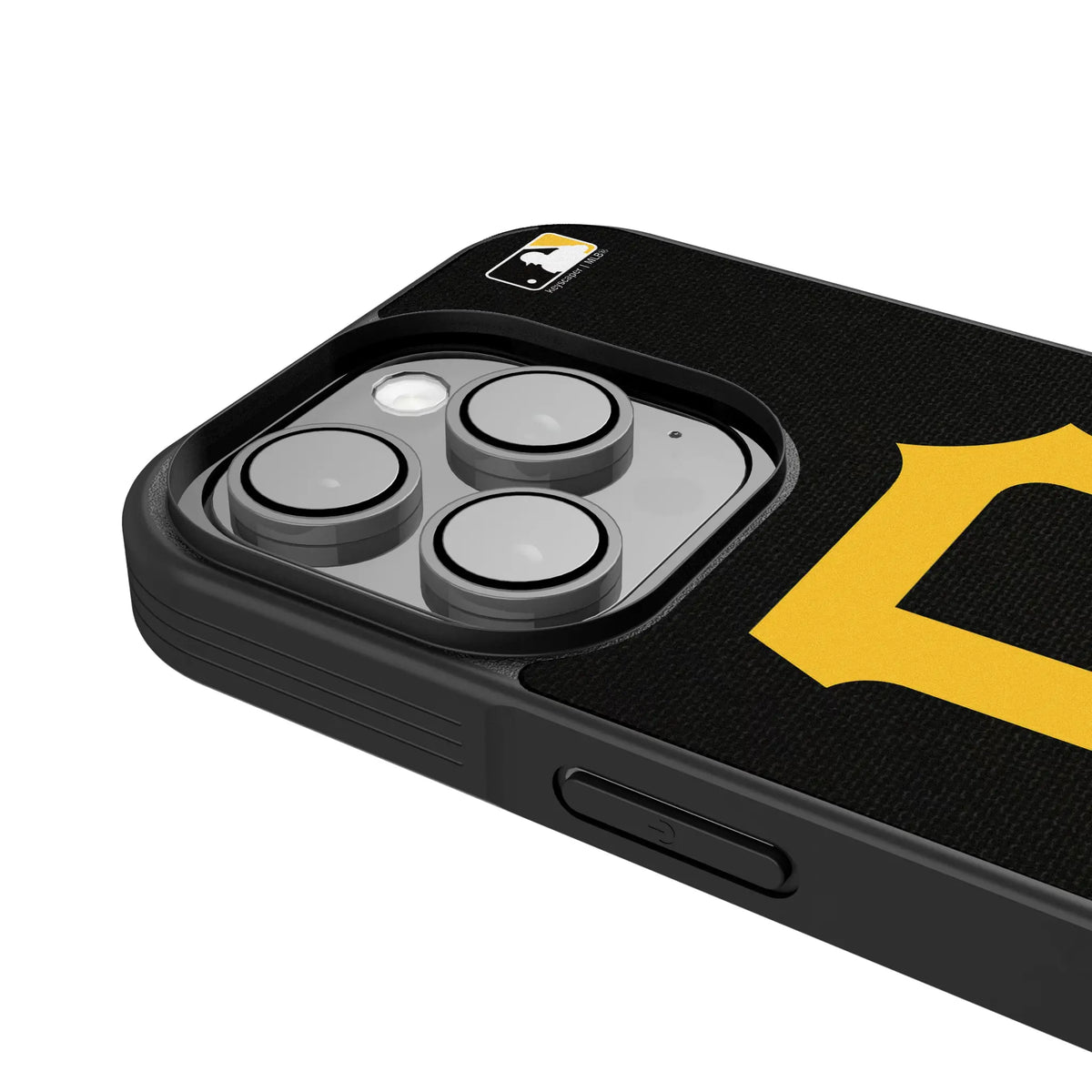 Pittsburgh Pirates Personalized Stripe iPhone Bump Phone Case for Apple iPhone - Detail