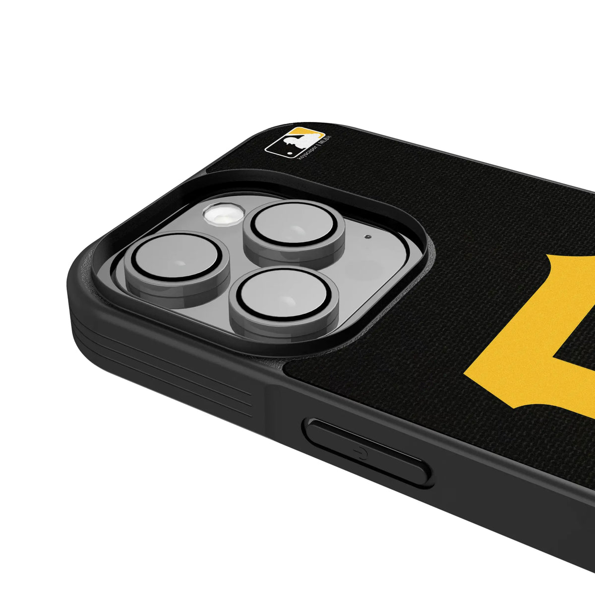 Pittsburgh Pirates Solid iPhone Bump Phone Case for Apple iPhone - Detail
