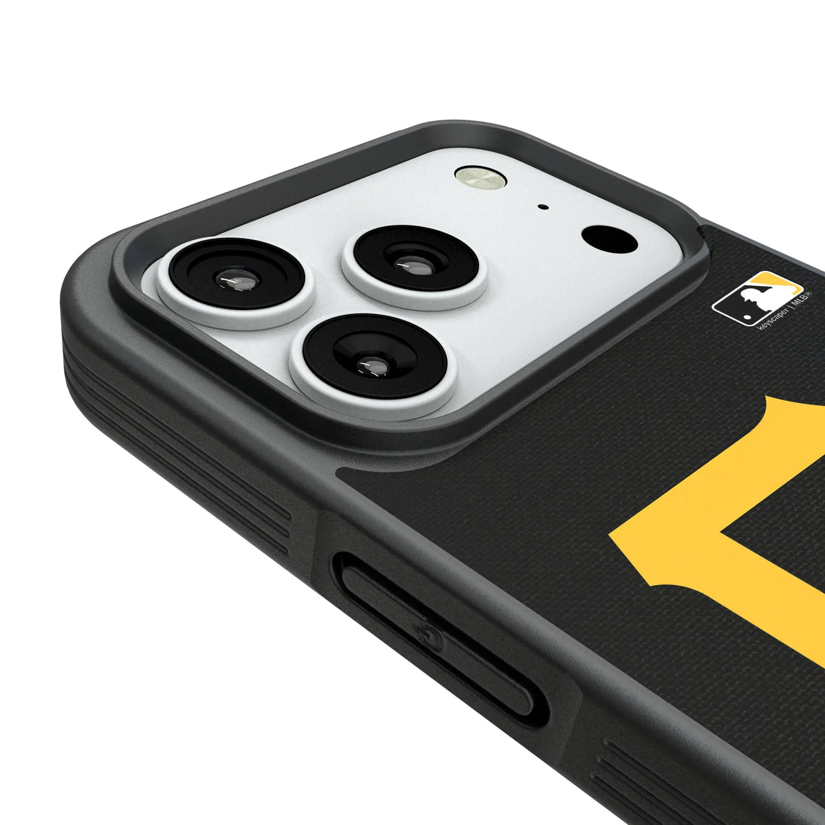 Pittsburgh Pirates Solid iPhone Bump Phone Case for Apple iPhone - Detail#Device_iPhone 18 Pro