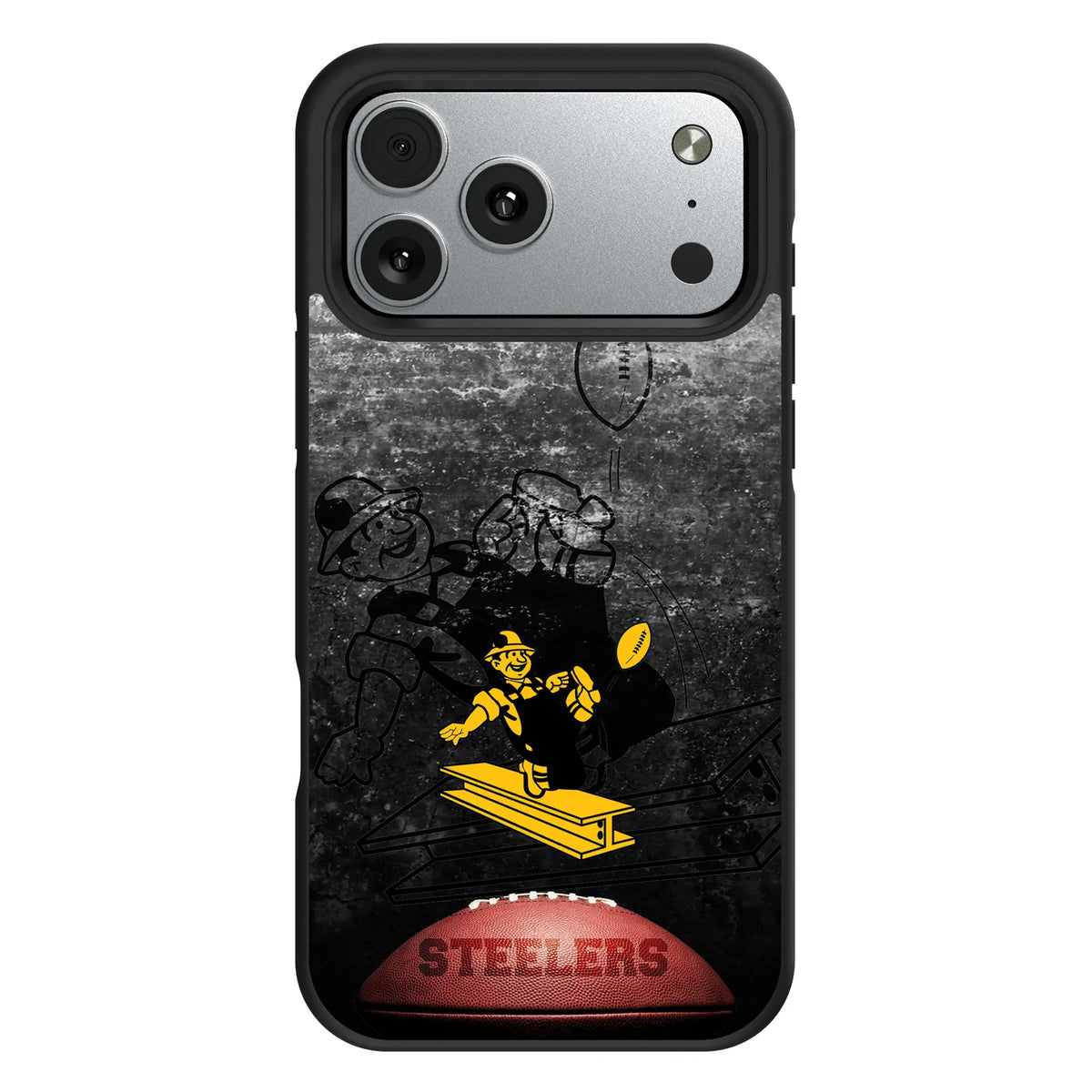 Pittsburgh Steelers 1961 Historic Collection Legendary iPhone Bump Phone Case for Apple iPhone#Device_iPhone 17 Pro Max