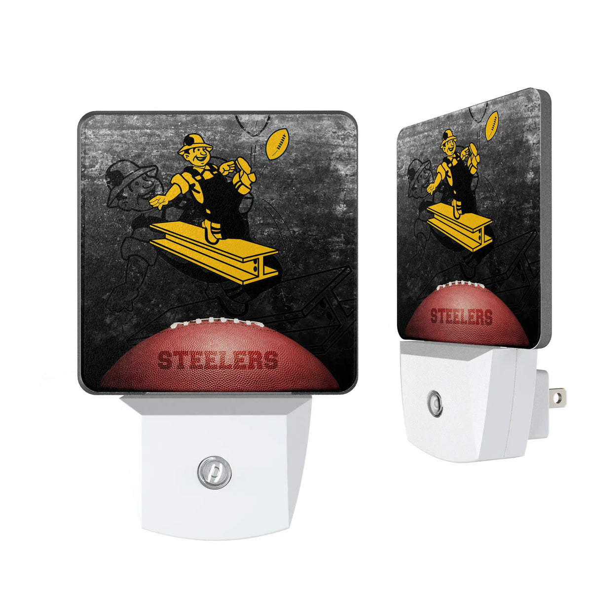 Pittsburgh Steelers 1961 Historic Collection Legendary Night Light 2-Pack
