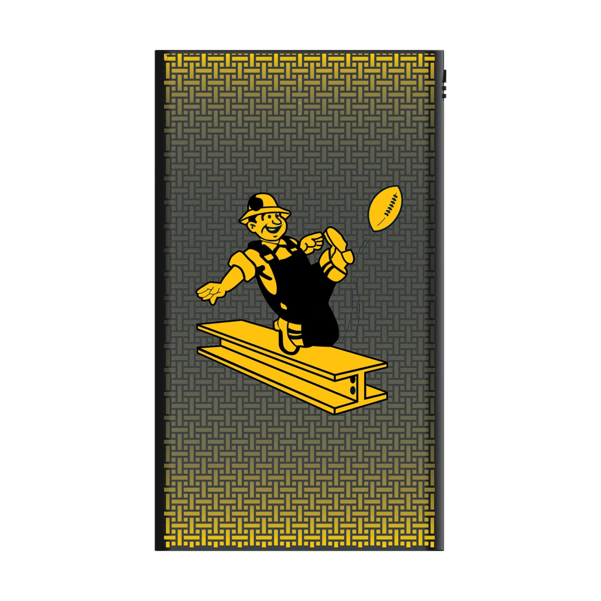 Pittsburgh Steelers 1961 Historic Collection Linen 5000mAh Flat Powerbank