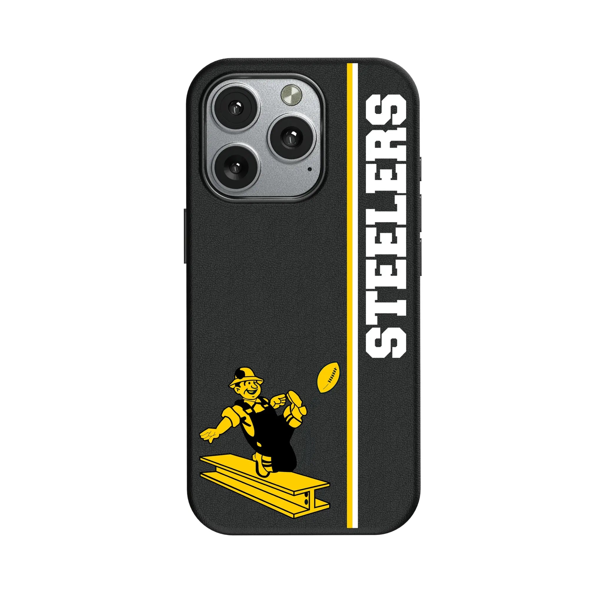 Pittsburgh Steelers 1961 Historic Collection Sidebar iPhone MagSafe Compatible Phone Case for Apple iPhone