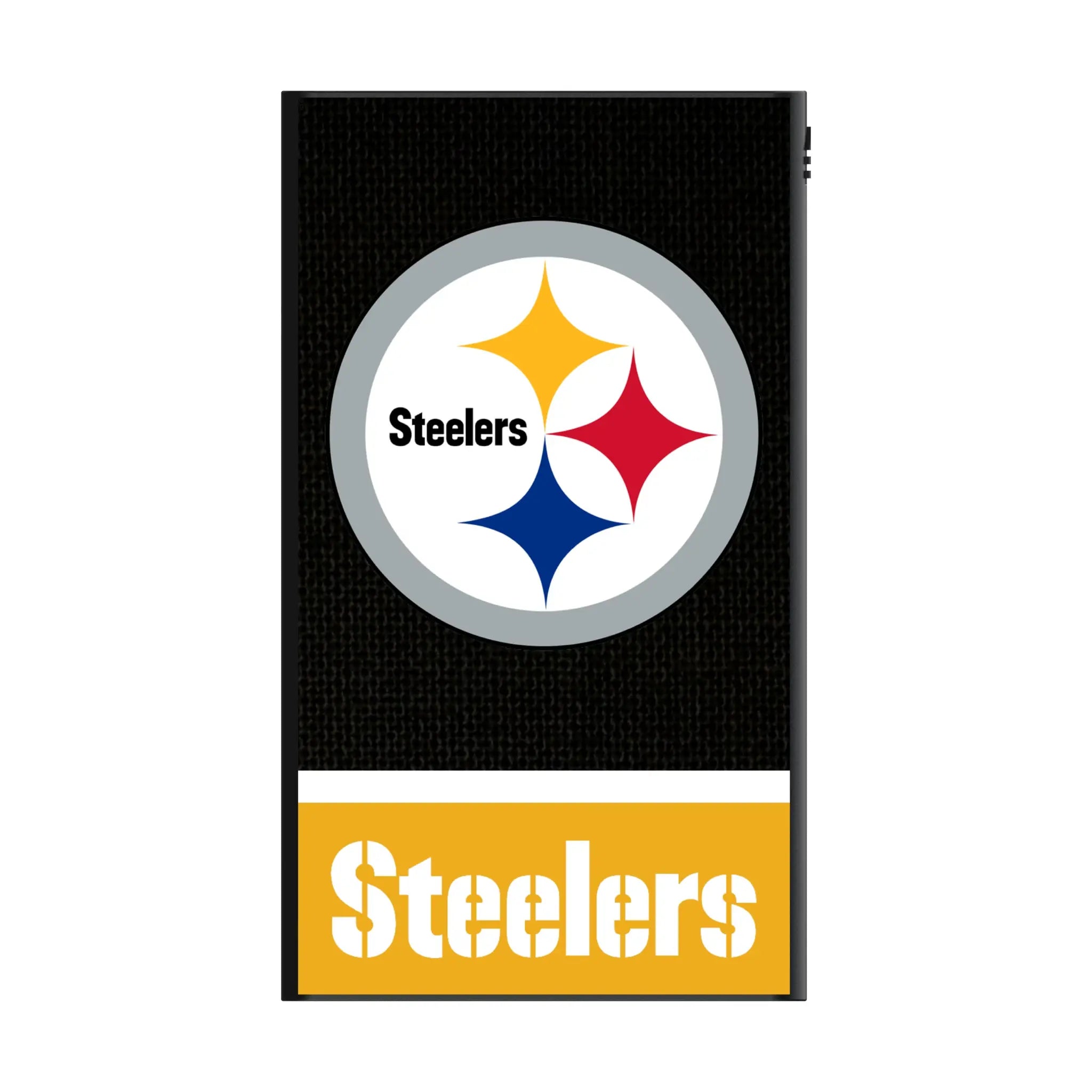 Pittsburgh Steelers Endzone Solid 5000mAh Flat Power Bank