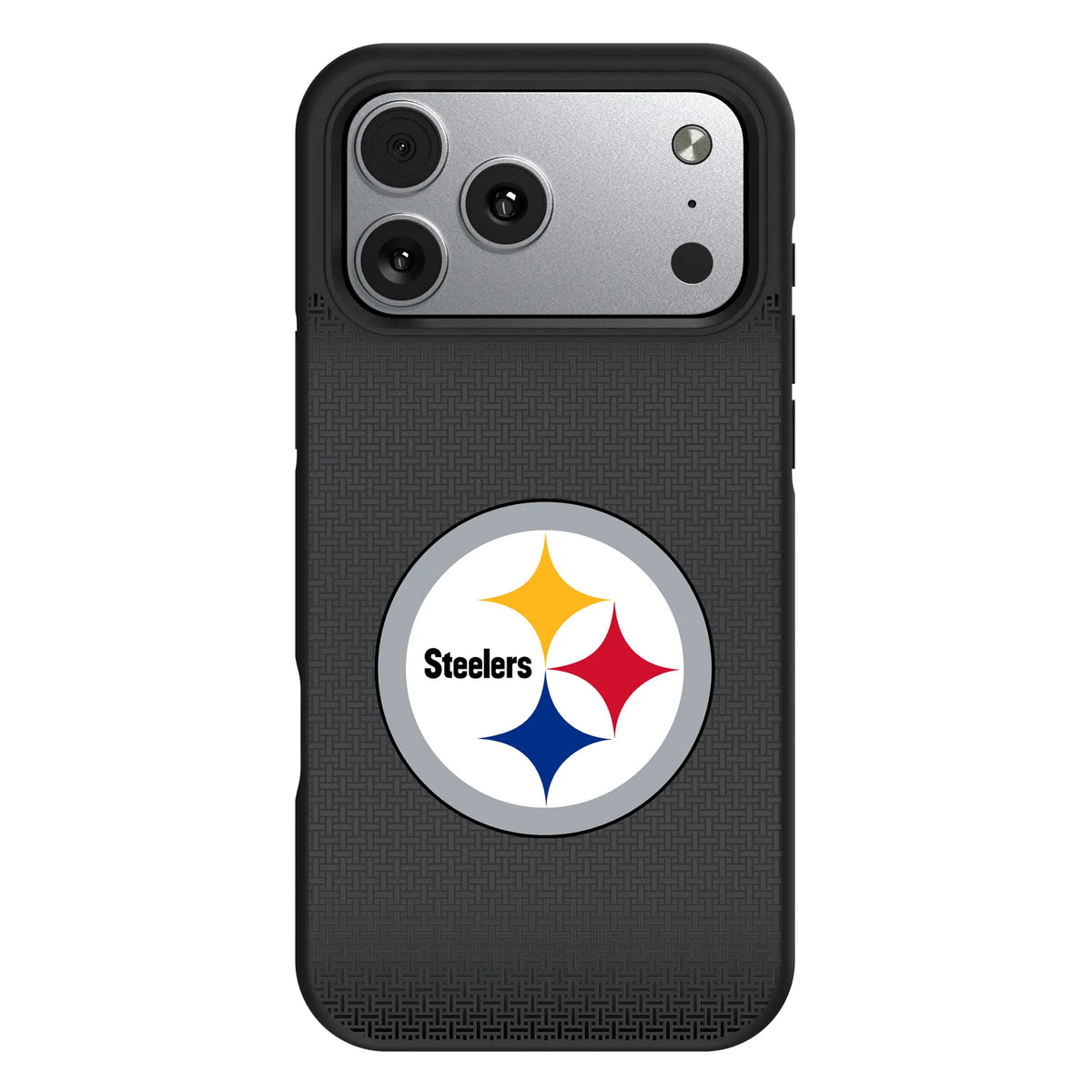 Pittsburgh Steelers Linen iPhone Bump Phone Case for Apple iPhone#Device_iPhone 17 Pro Max