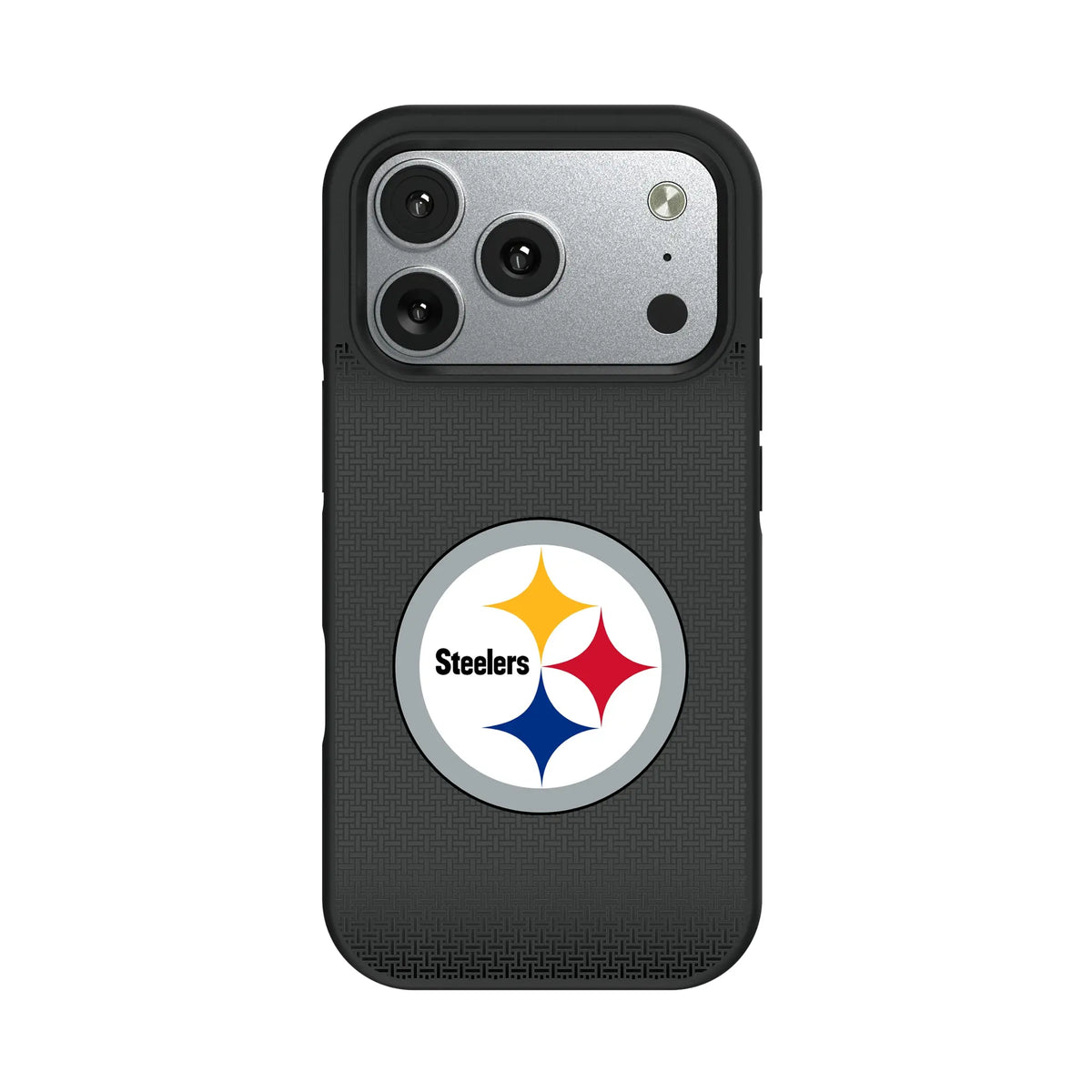 Pittsburgh Steelers Linen iPhone Bump Phone Case for Apple iPhone#Device_iPhone 17 Pro