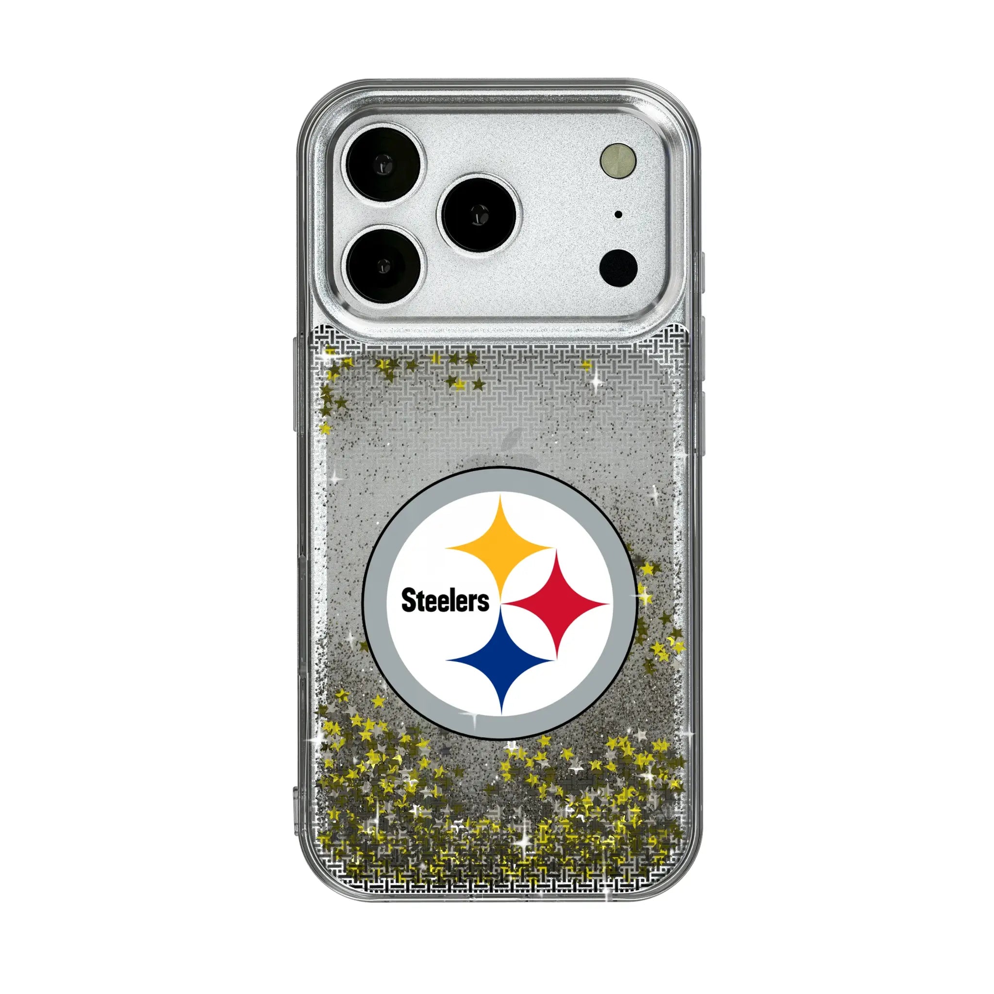 Pittsburgh Steelers Linen iPhone Glitter Phone Case for Apple iPhone