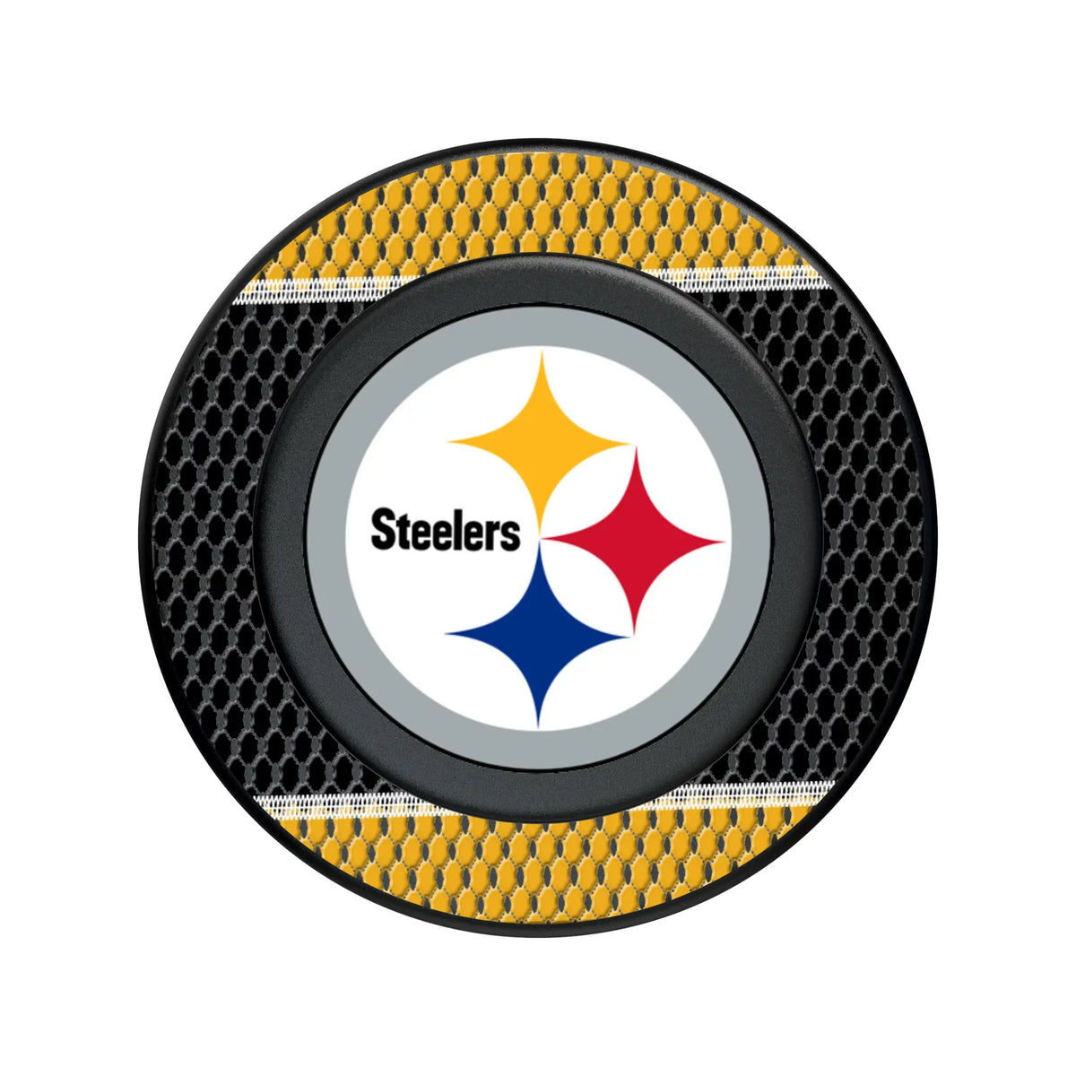 Pittsburgh Steelers Mesh Popsockets Round Magnetic