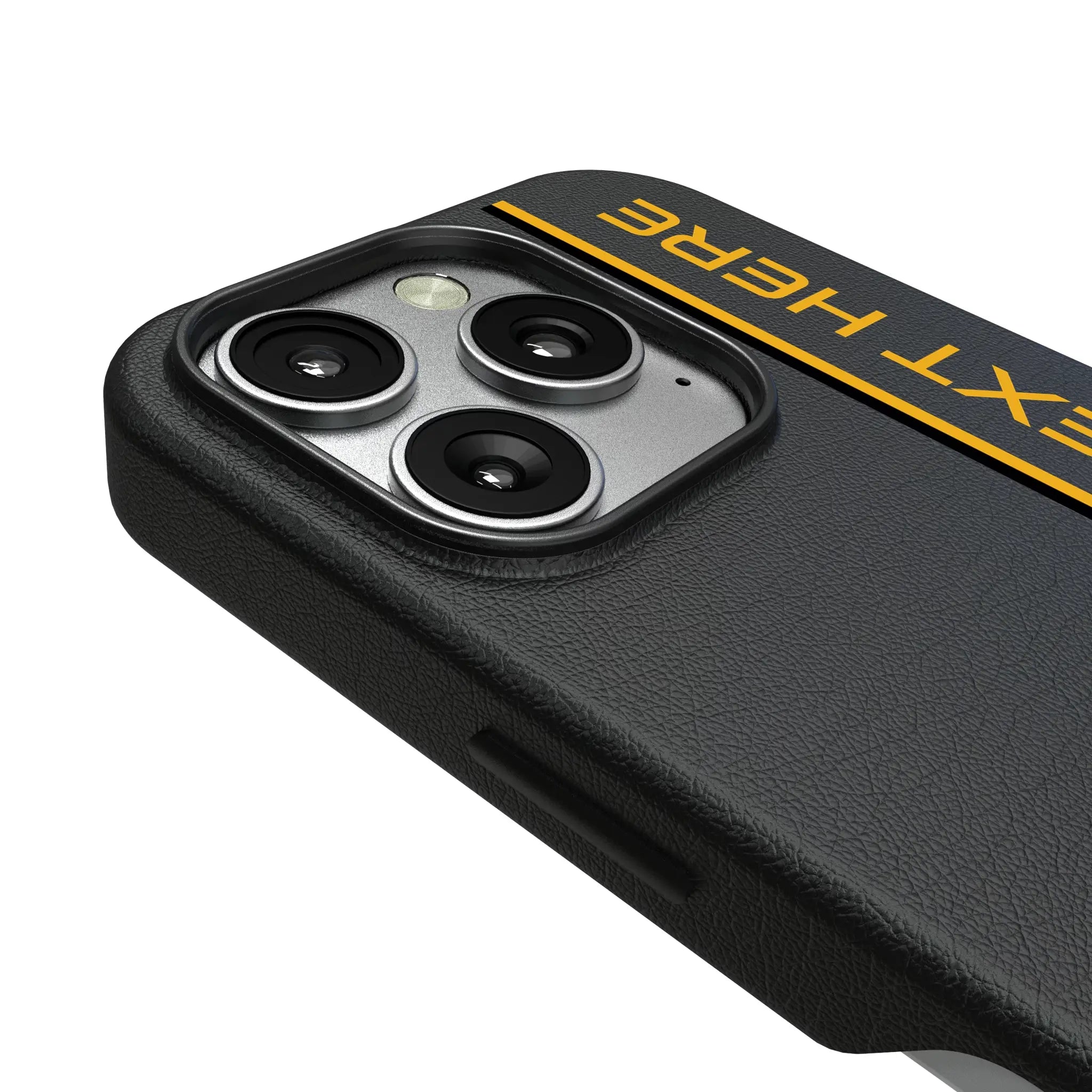Pittsburgh Steelers Personalized Sidebard iPhone MagSafe Compatible Phone Case for Apple iPhone - Detail