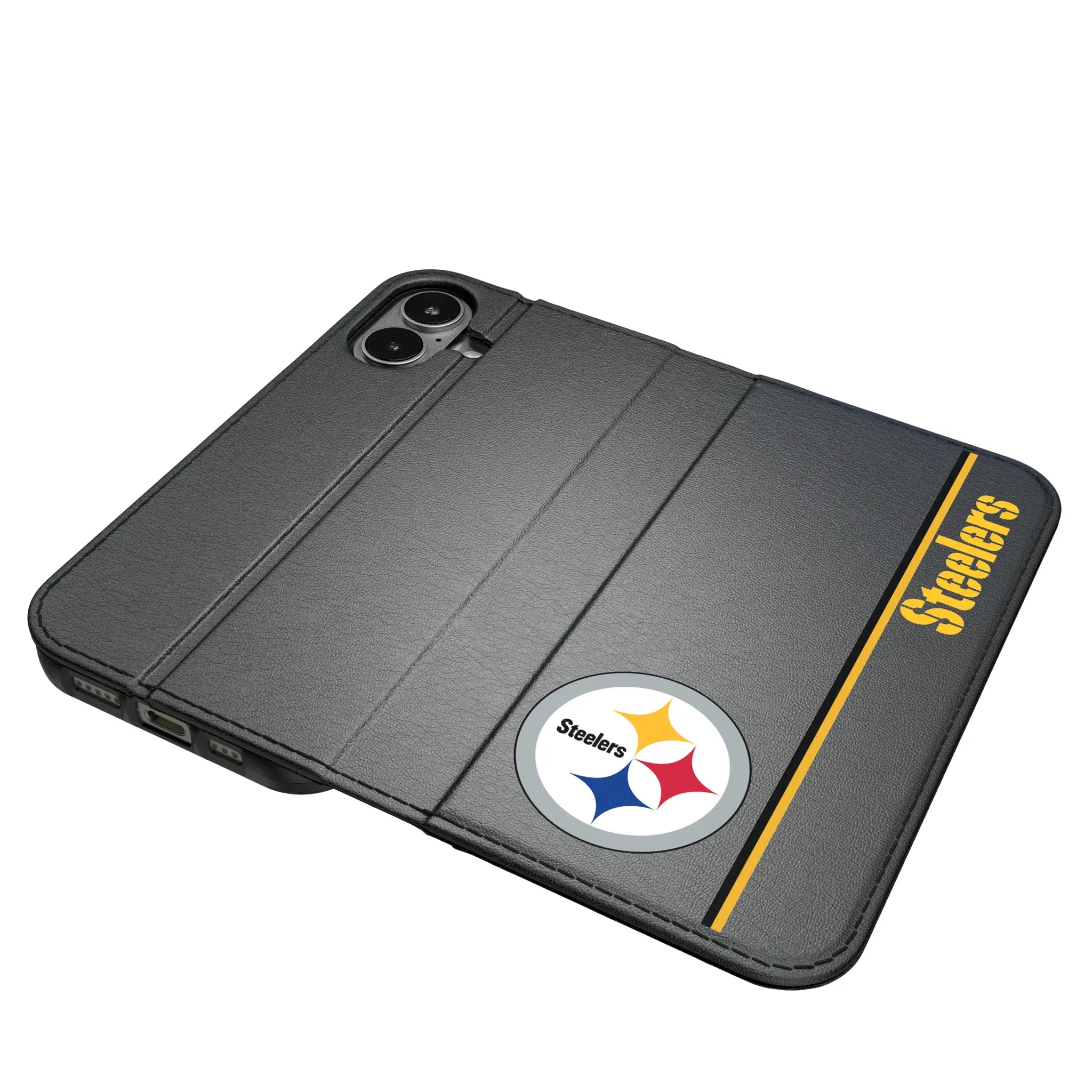 Pittsburgh Steelers Sidebar iPhone Folio Phone Case for Apple iPhone#Device_iPhone 17