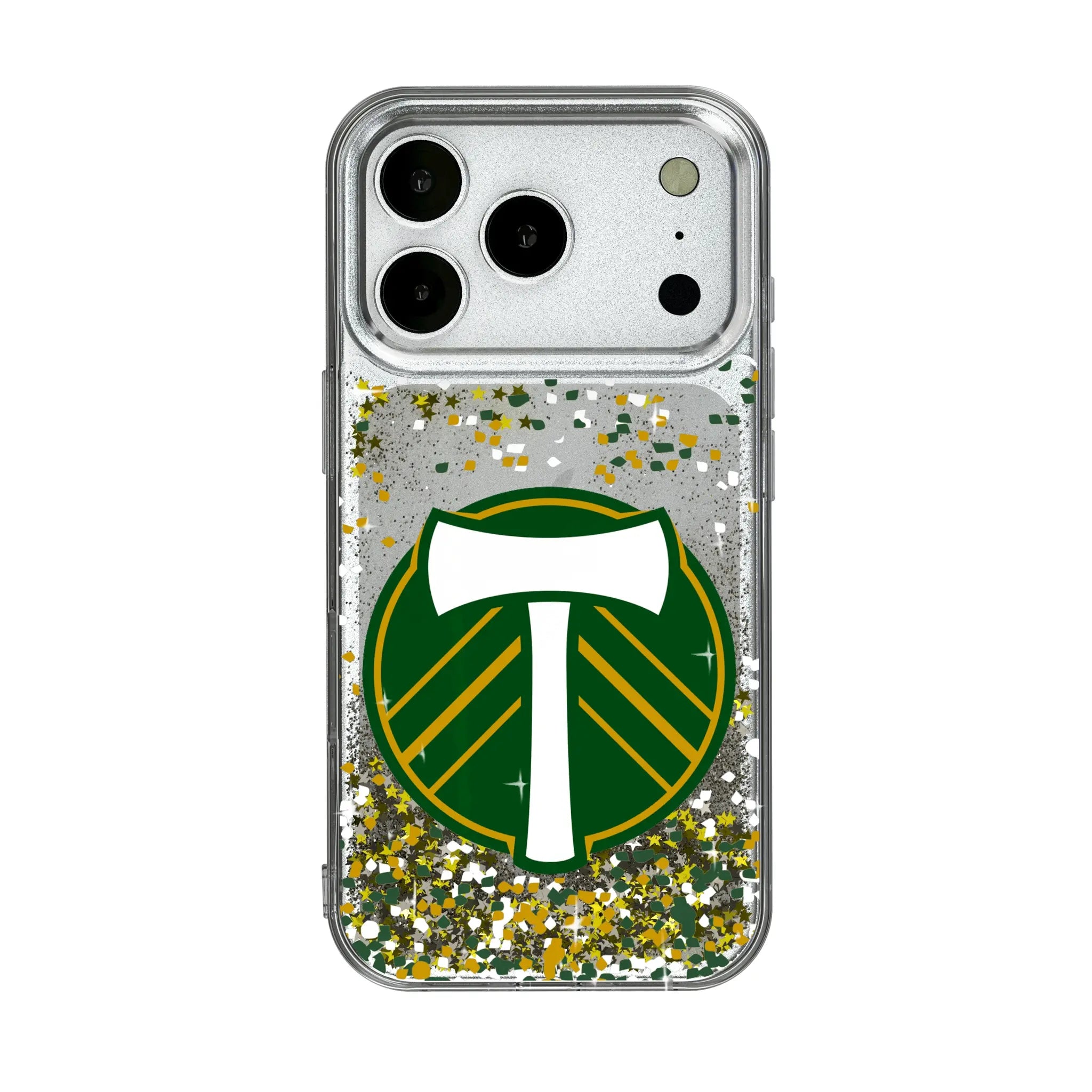 Portland Timbers Confetti iPhone Glitter Phone Case for Apple iPhone