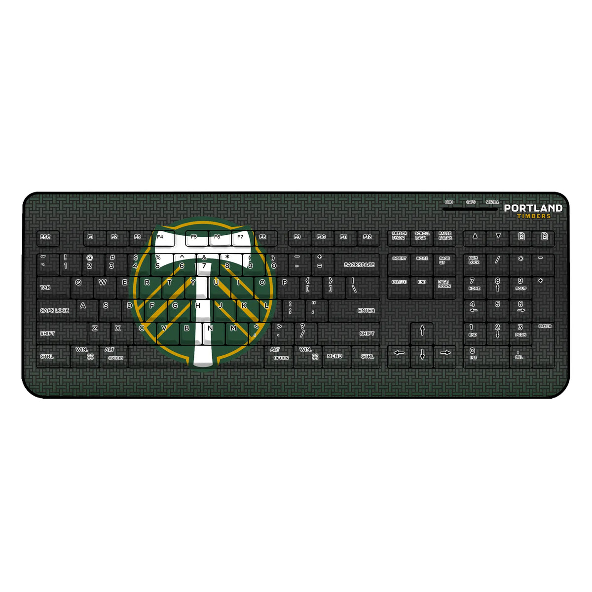 Portland Timbers Linen Wireless USB Keyboard