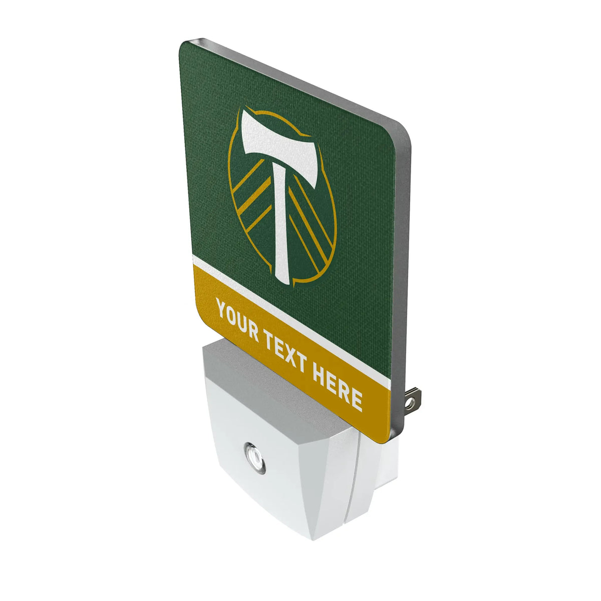 Portland Timbers Personalized Endzone Solid Night Light 2-Pack - Isometric View